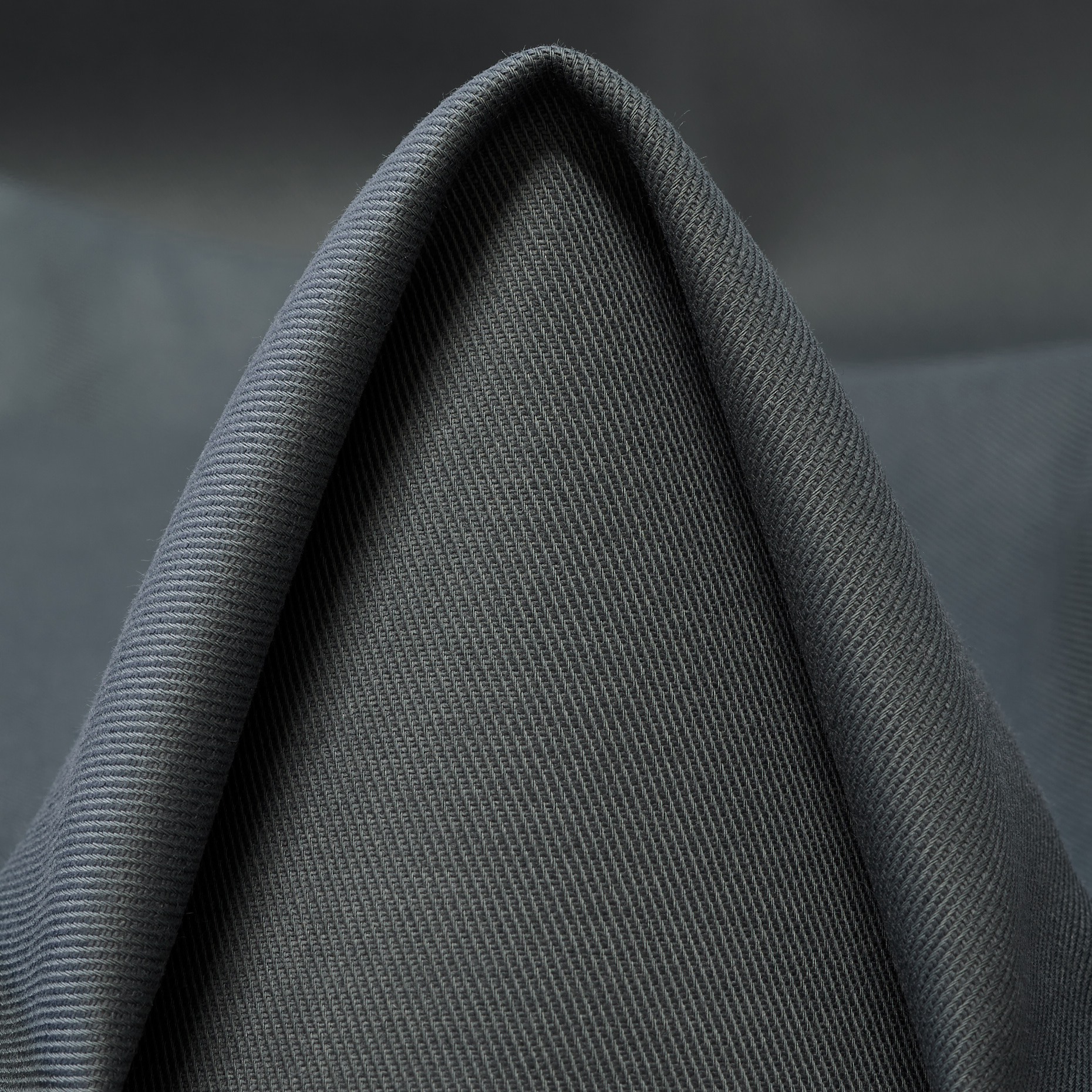TWILL, COTTON, ELASTIC, STEEL GRAY (F000047804)