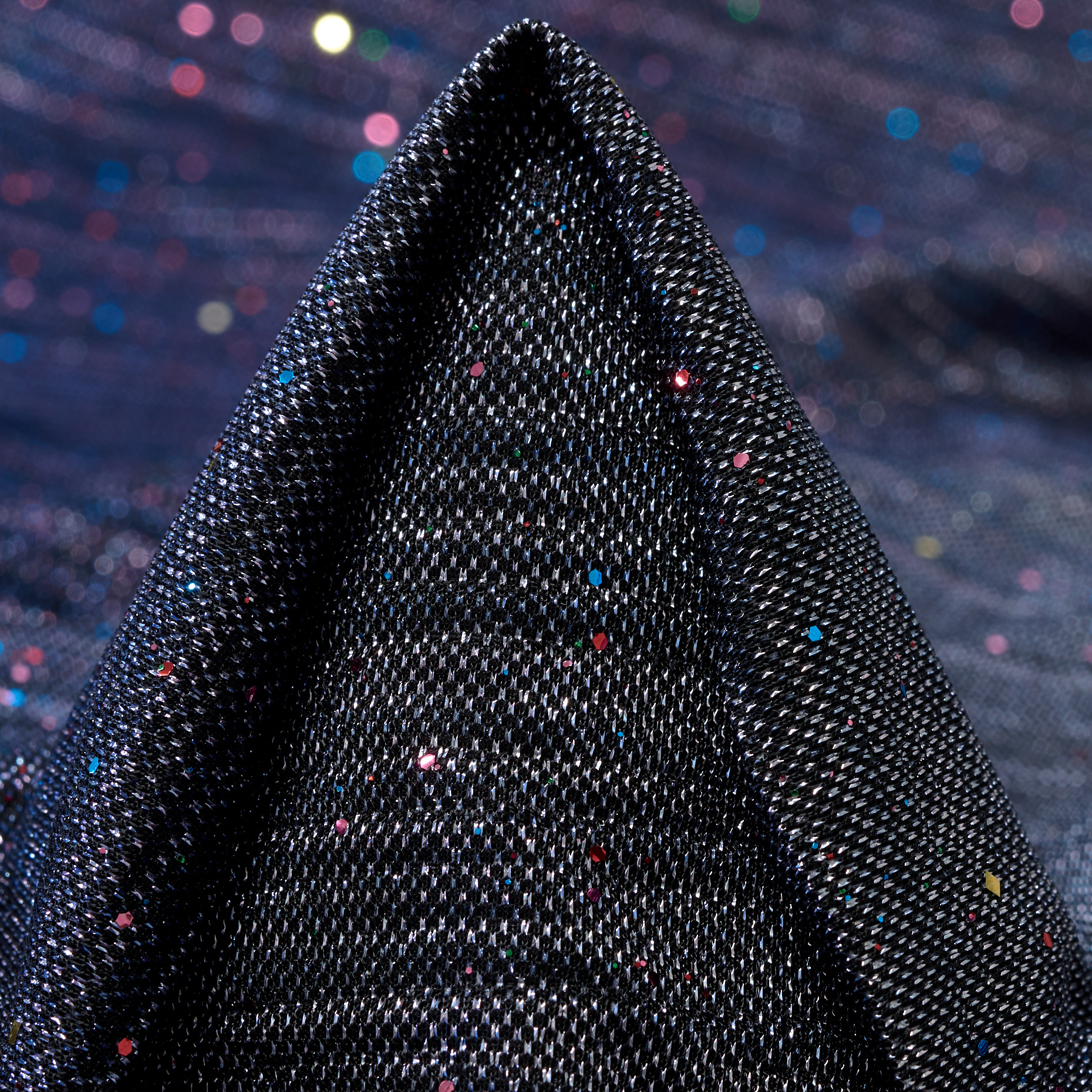 Jersey, Metálico, Transparente, Evening Blue (F000048609)