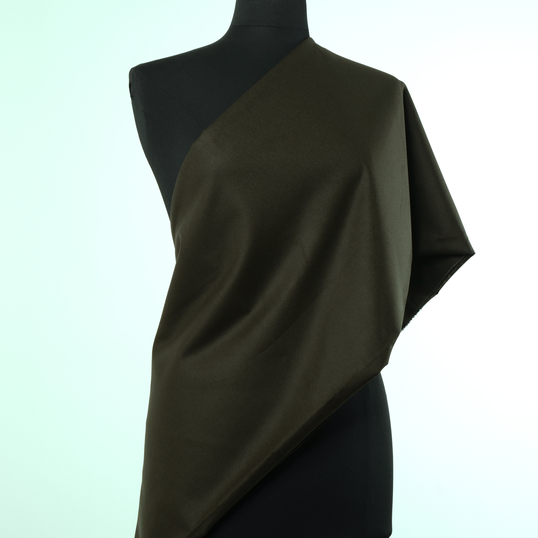 FLANNEL, COTTON, BLACK COFFEE (F000012531) - Mannequin