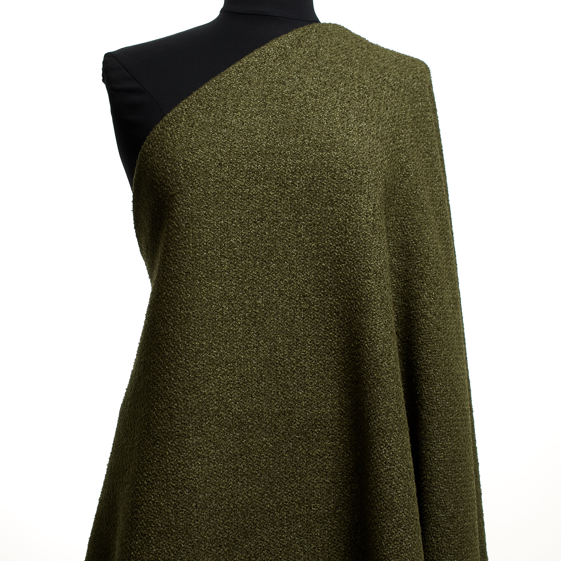 BOUCLÉ, COTTON BLEND, MELANGE, FOUR LEAF CLOVER (F000047855) - Mannequin