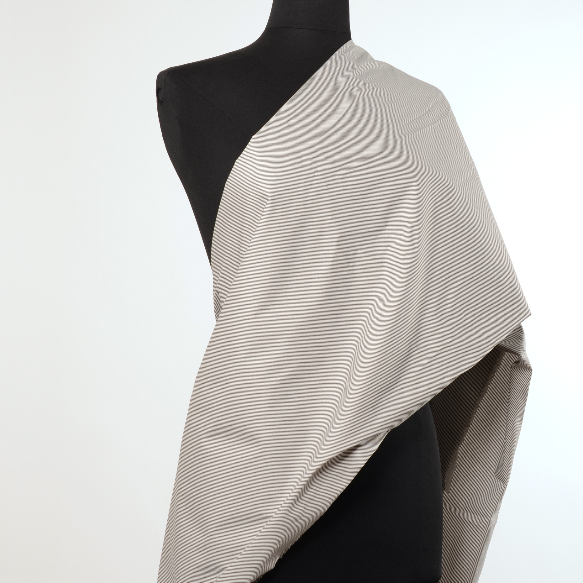 Misto Cotone, Rigato, Blackened Pearl&Snow White (F000009692) - Manichino