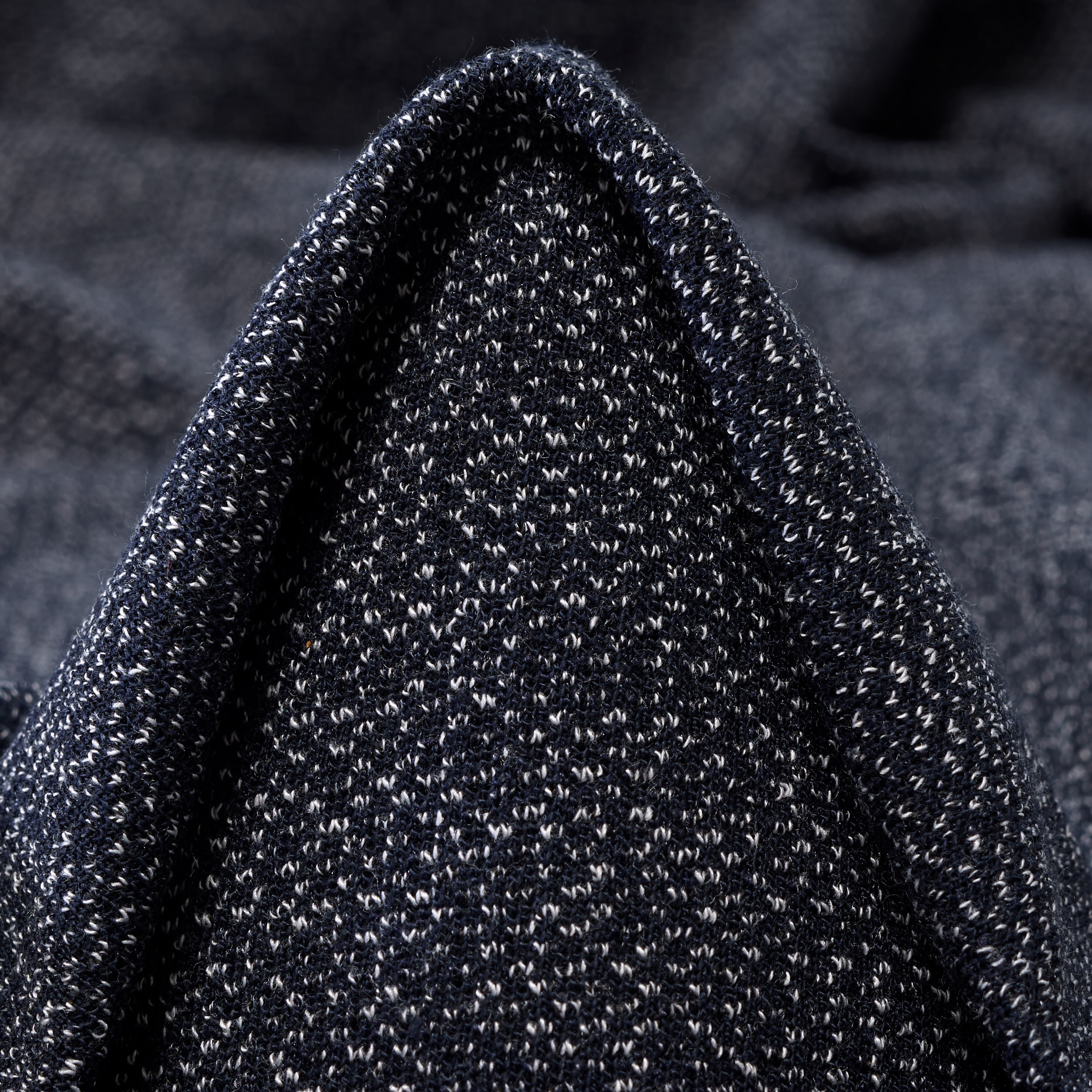 Jersey, Jacquard, Misto Viscosa, Black Iris (F000044623)