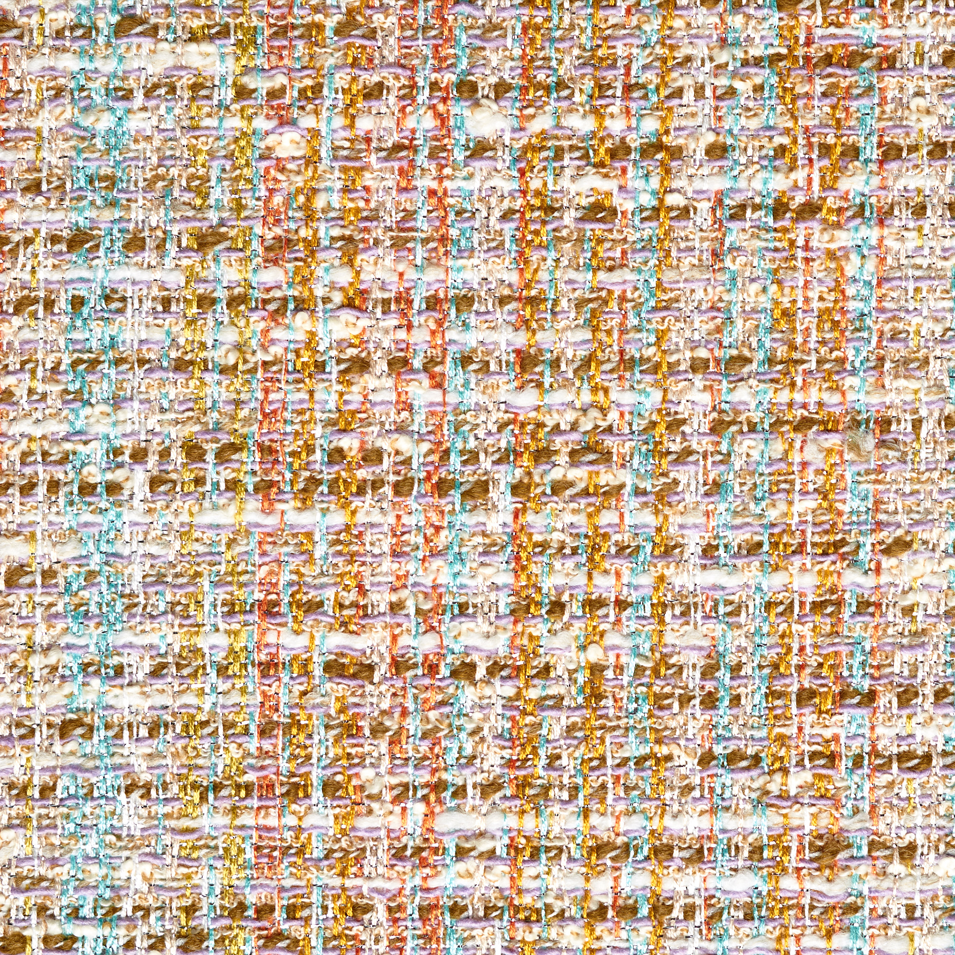 CHANEL, VISCOSE BLEND, LUREX, TROPICAL BREEZE&DESERT SUN (P000004940) - Texture