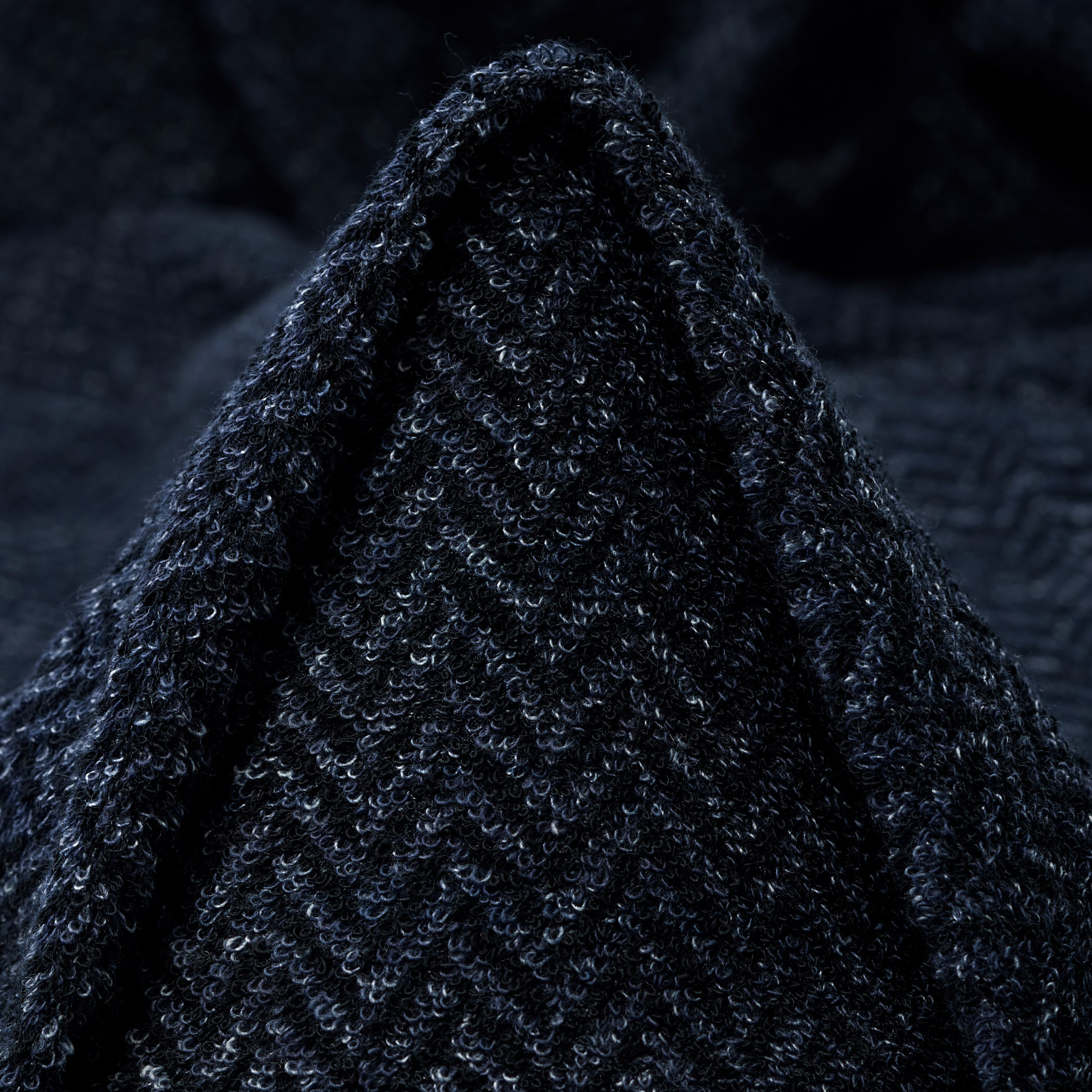 JERSEY, COTTON, HERRINGBONE, MOOD INDIGO (F000044713)