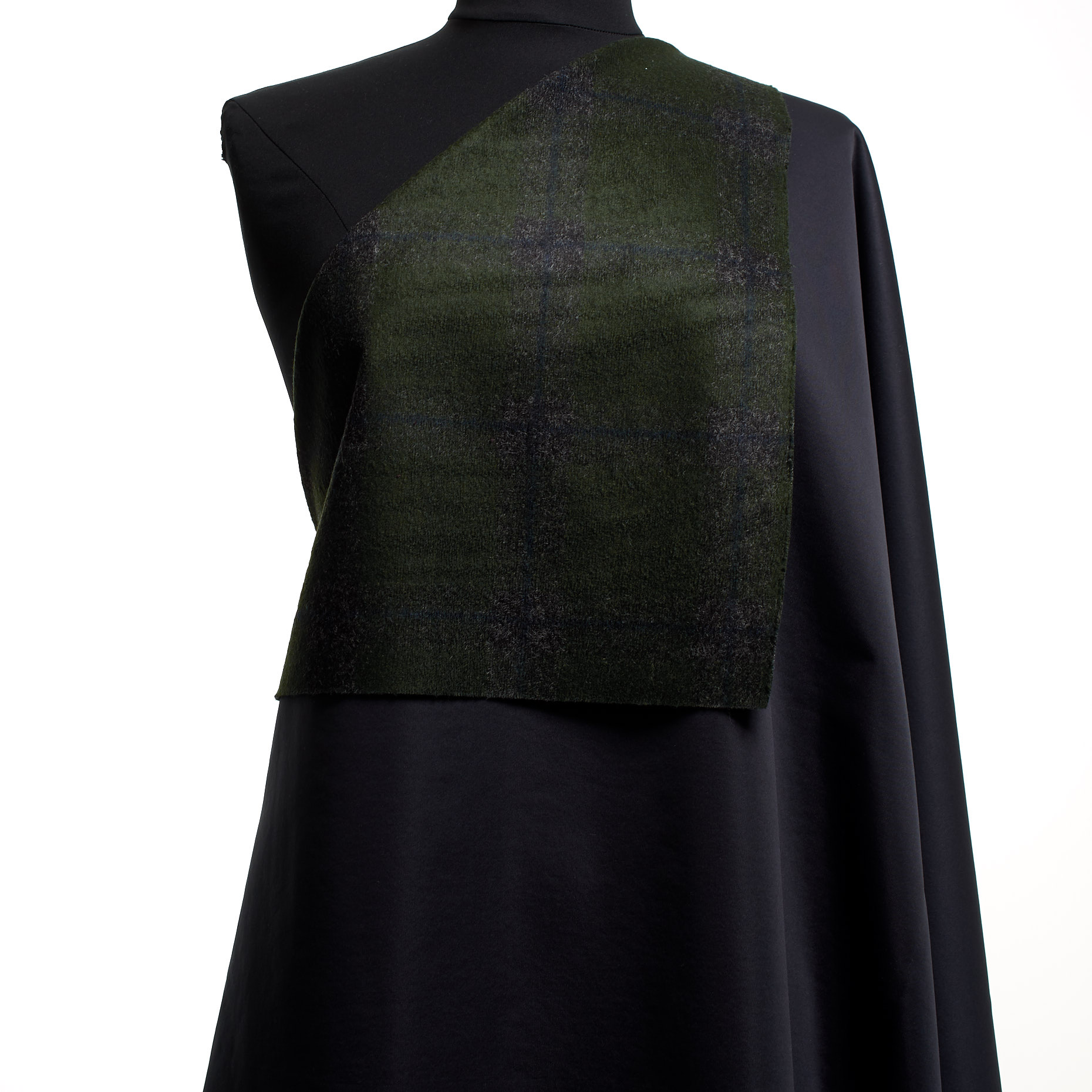 Double, Wolle Mix, Duffel Bag&Asphalt (F000044570) - Schaufensterpuppe