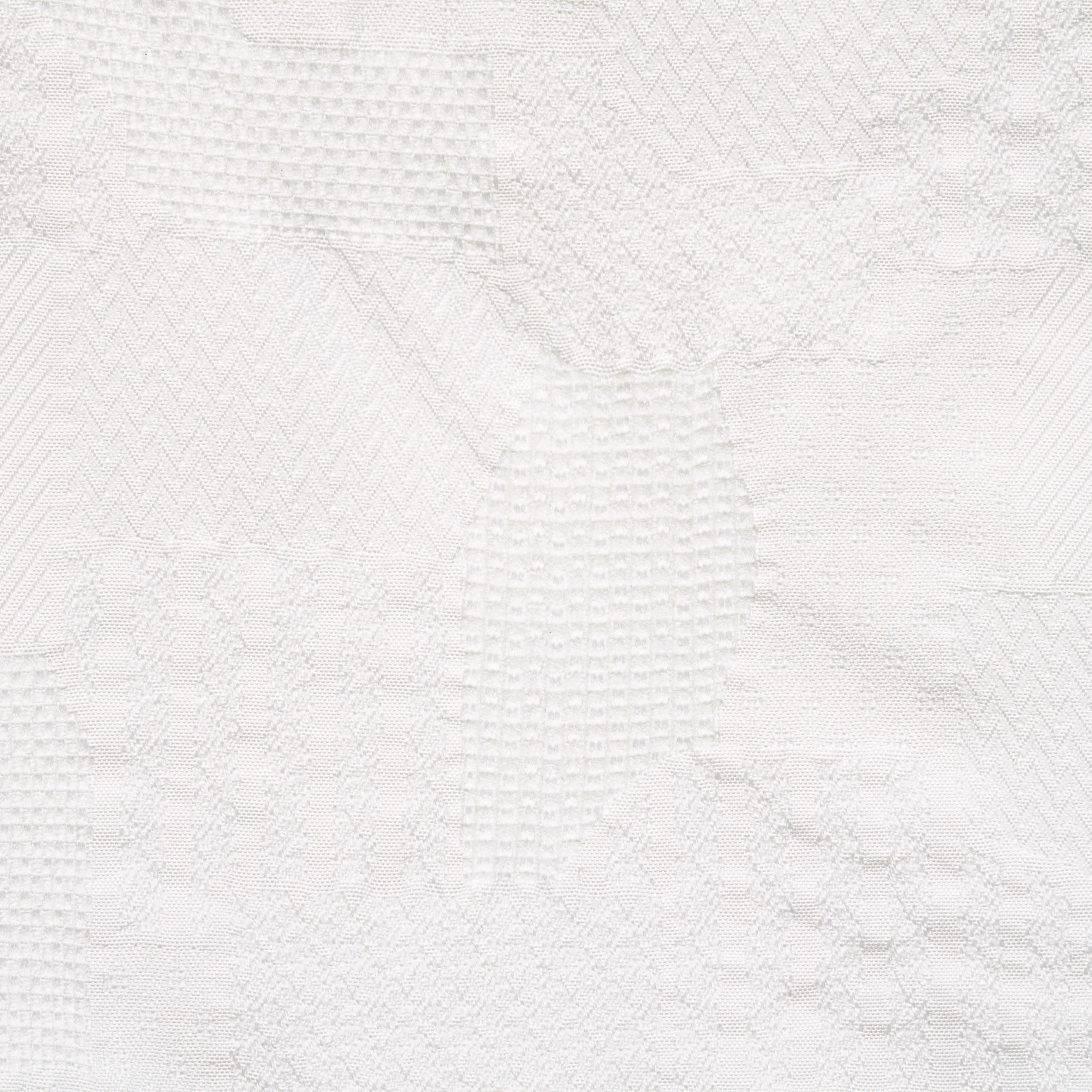 Jacquard, Ton sur Ton, Brilliant White (F000042582) - Tissage