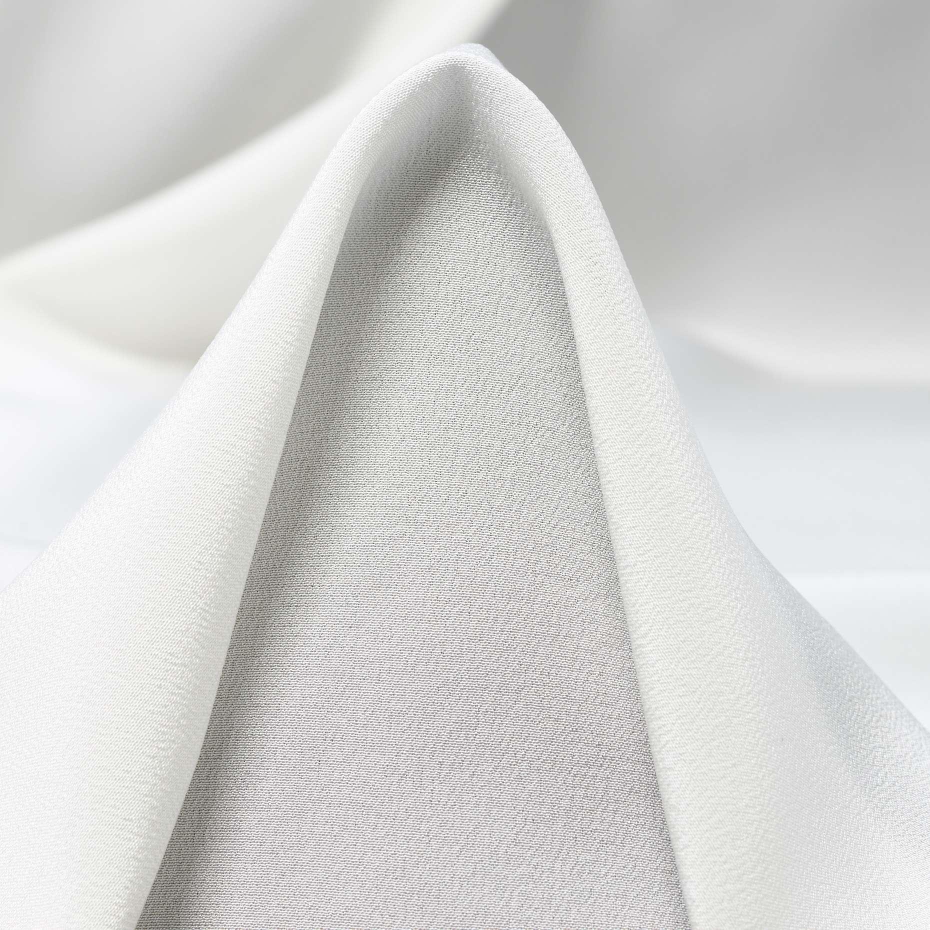 CRÊPE DE CHINE, SILK, BRILLIANT WHITE (F000048981)