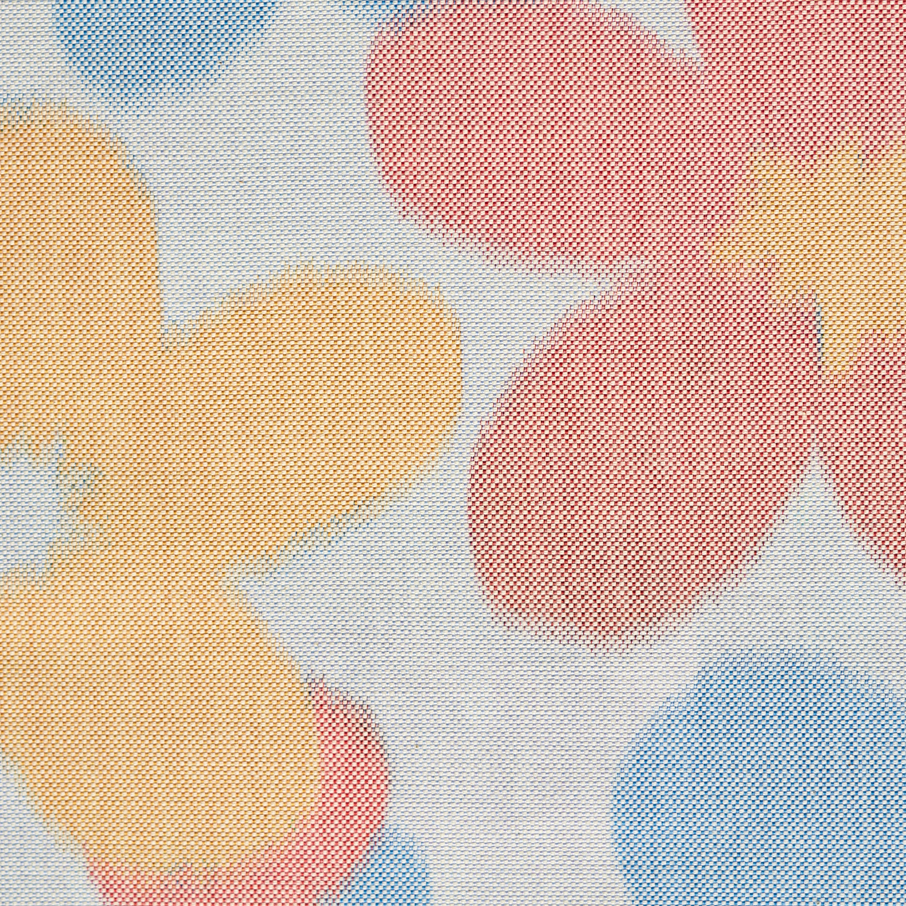 Жаккард , Шине, Цветы, Illusion Blue&Shell Pink (P000002990) - Ткань