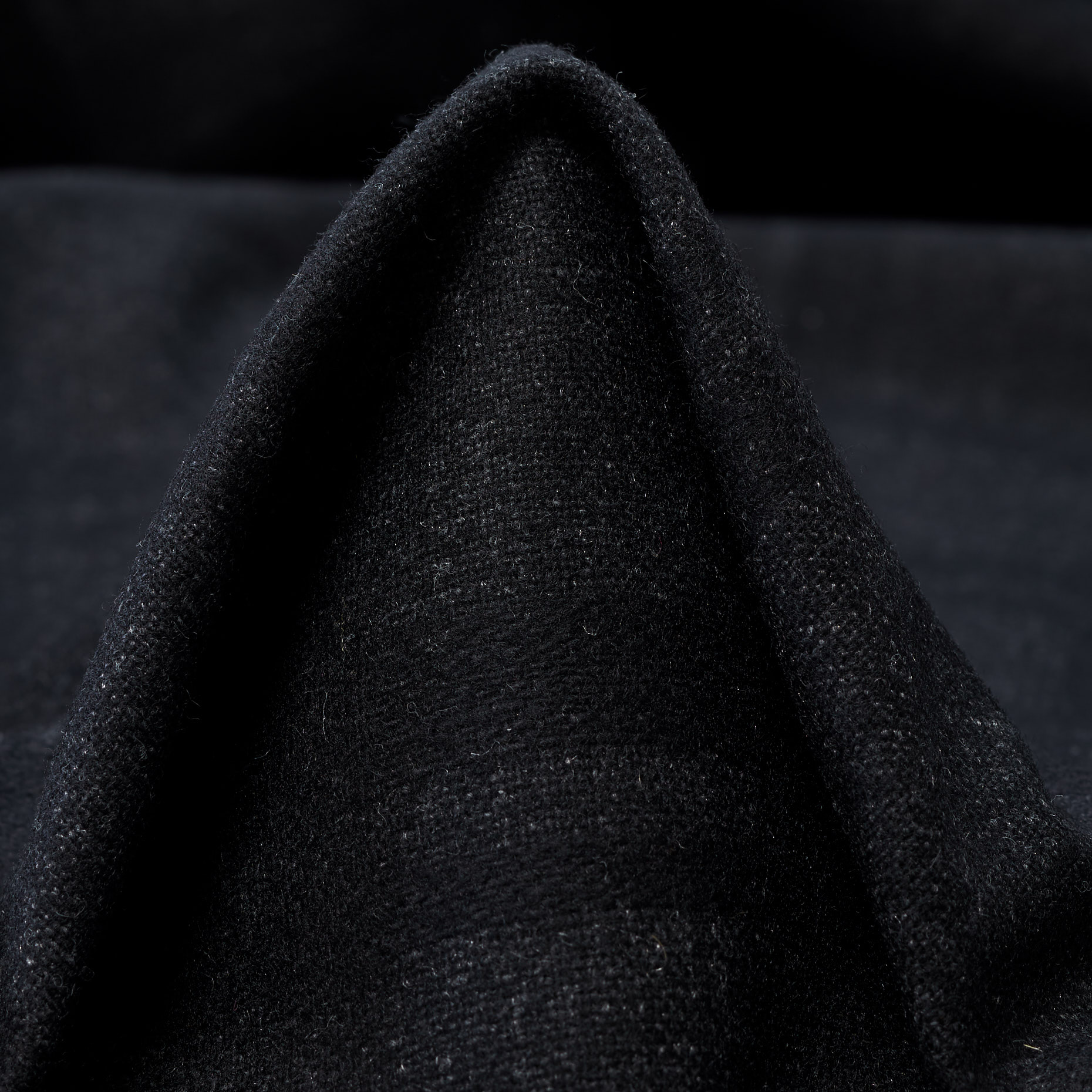 Виргинская шерсть, Клетка, Меланж, Black Sand (F000045196)