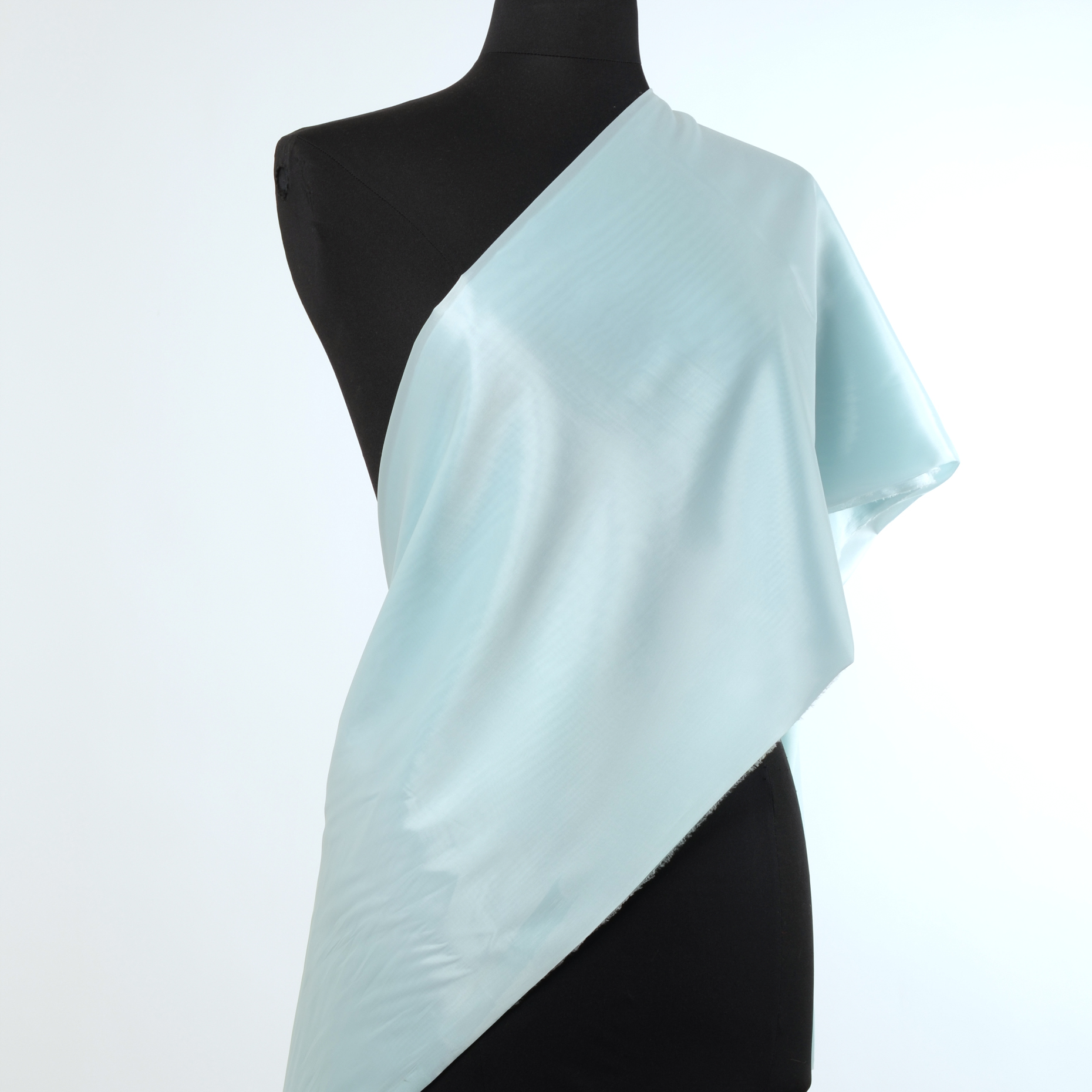 CUPRO, LINING, BLUE GLASS (F000010702) - Mannequin