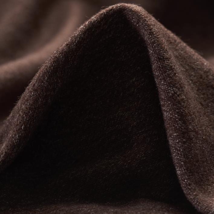 JERSEY, WOOL, MELANGE, BURNT BRICK (F000030945)