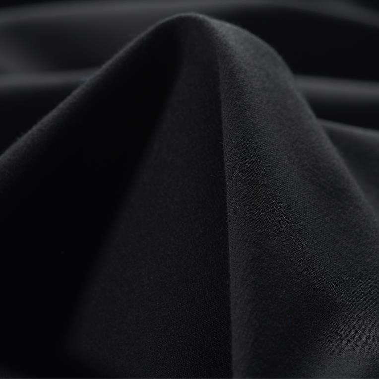 JACQUARD DOUBLE, COTTON, ELASTIC, RAVEN BLACK&MEDITERRANIAN BLUE (F000029444)