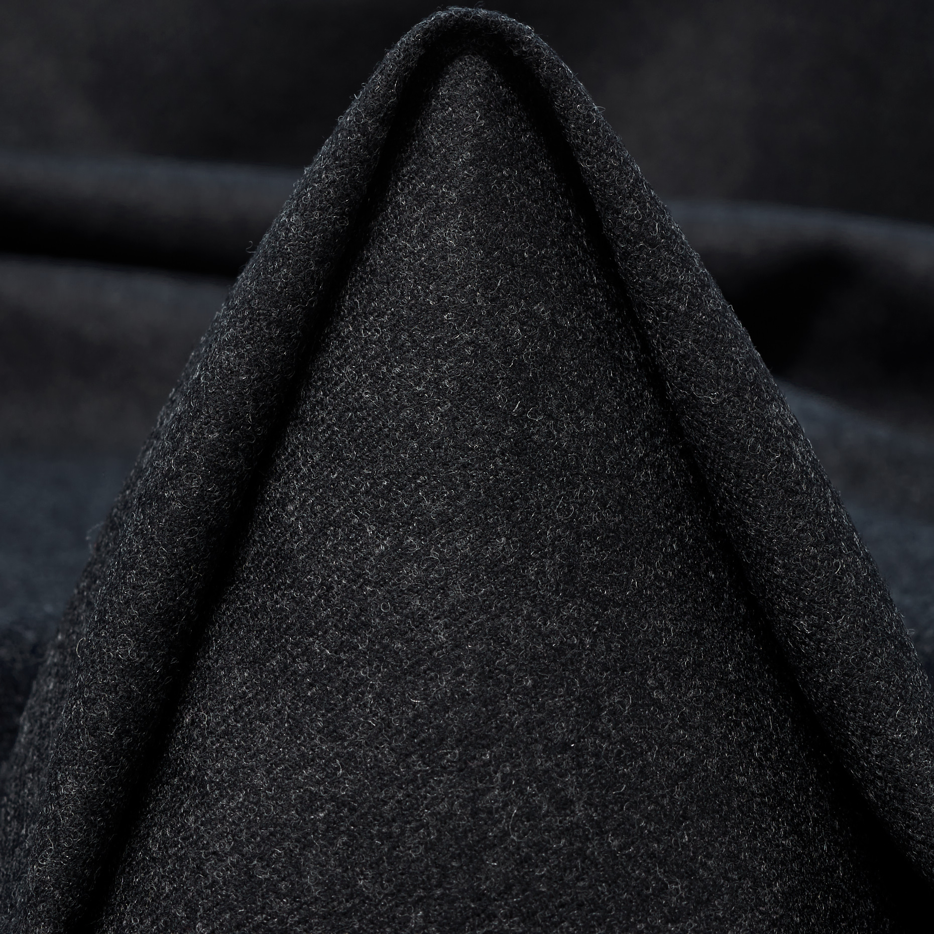 TWILL, VIRGIN WOOL, ELASTIC, BLACKENED PEARL (F000047789)