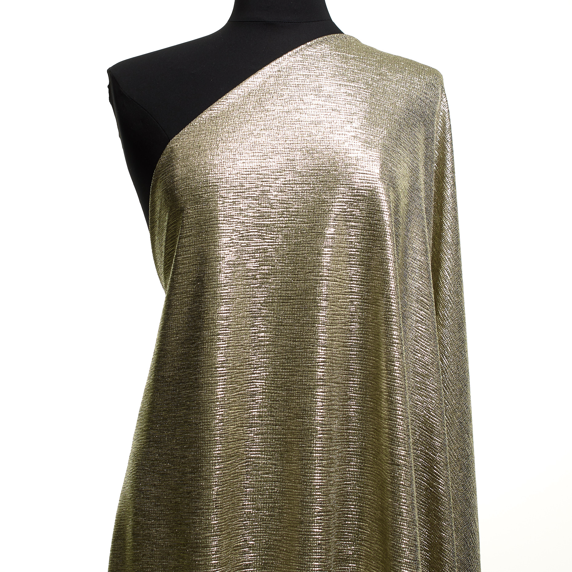 Jersey, Metálico, Elástico, Red Gold (F000048594) - Maniquí