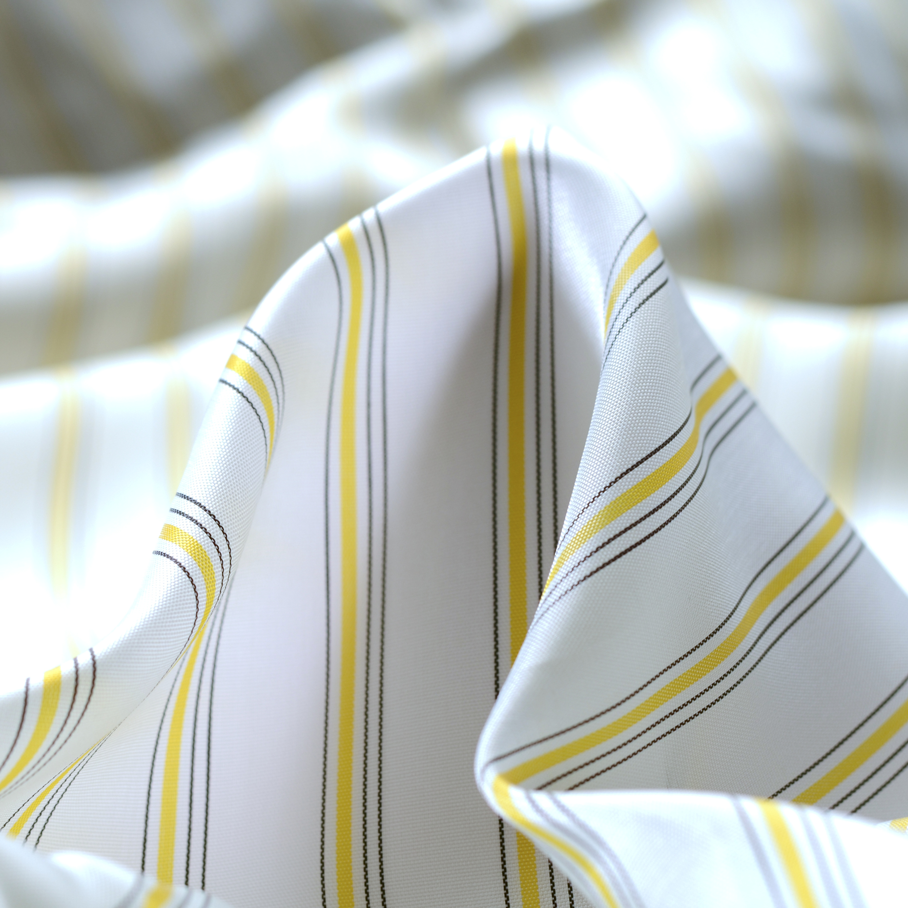 Cupro, Doublure, Rayé, Sunflower (F000009577)