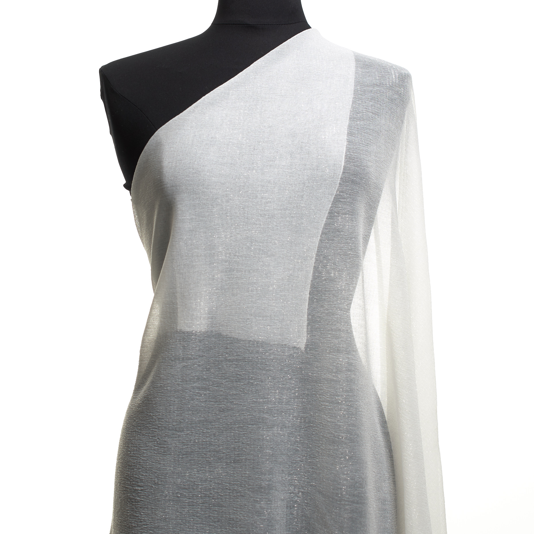 Jersey, Lurex, Milky Green (F000048578) - Schaufensterpuppe