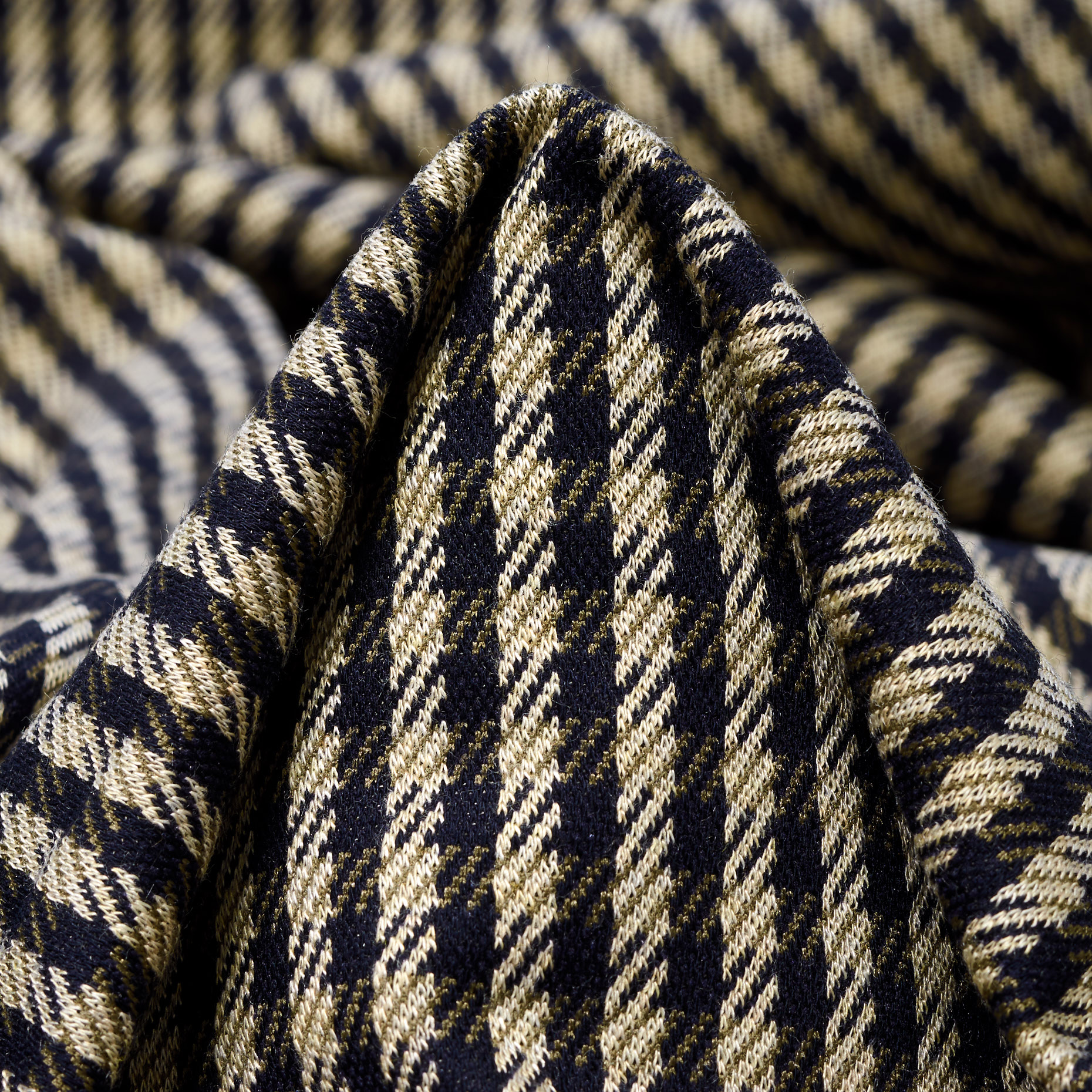 Jacquard, Jersey, Viscosa, Marshmallow&Polar Night (F000043138)