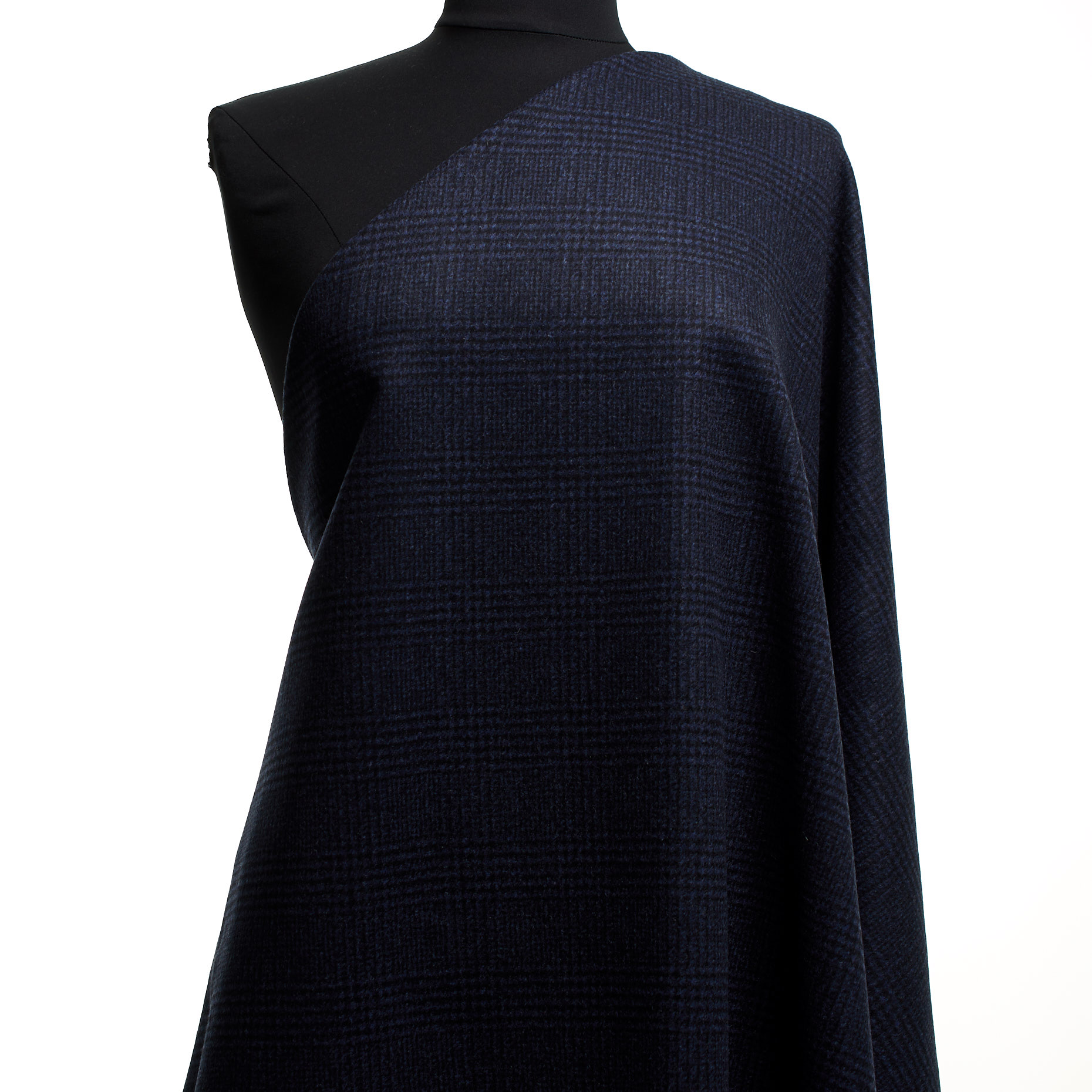 WOOL DRAP, CHECK, OCEANA (F000044789) - Mannequin