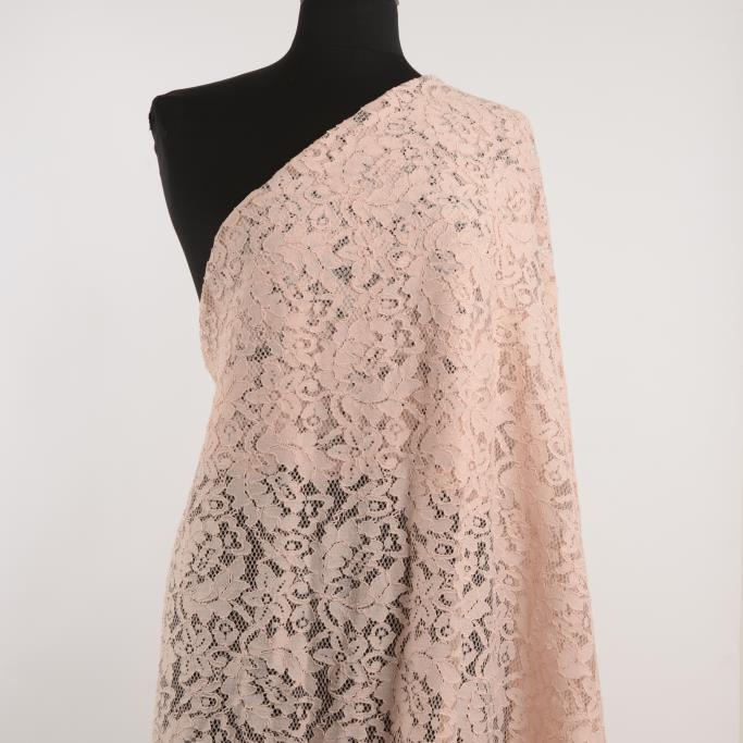 LACE, COTTON, FLORAL, MAUVE CHALK (F000031527) - Mannequin