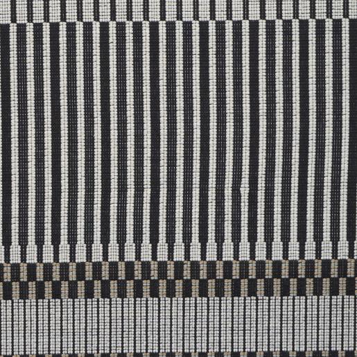 Jacquard Double, Algodón, Ivory&Raven Black (F000027117) - Tejido