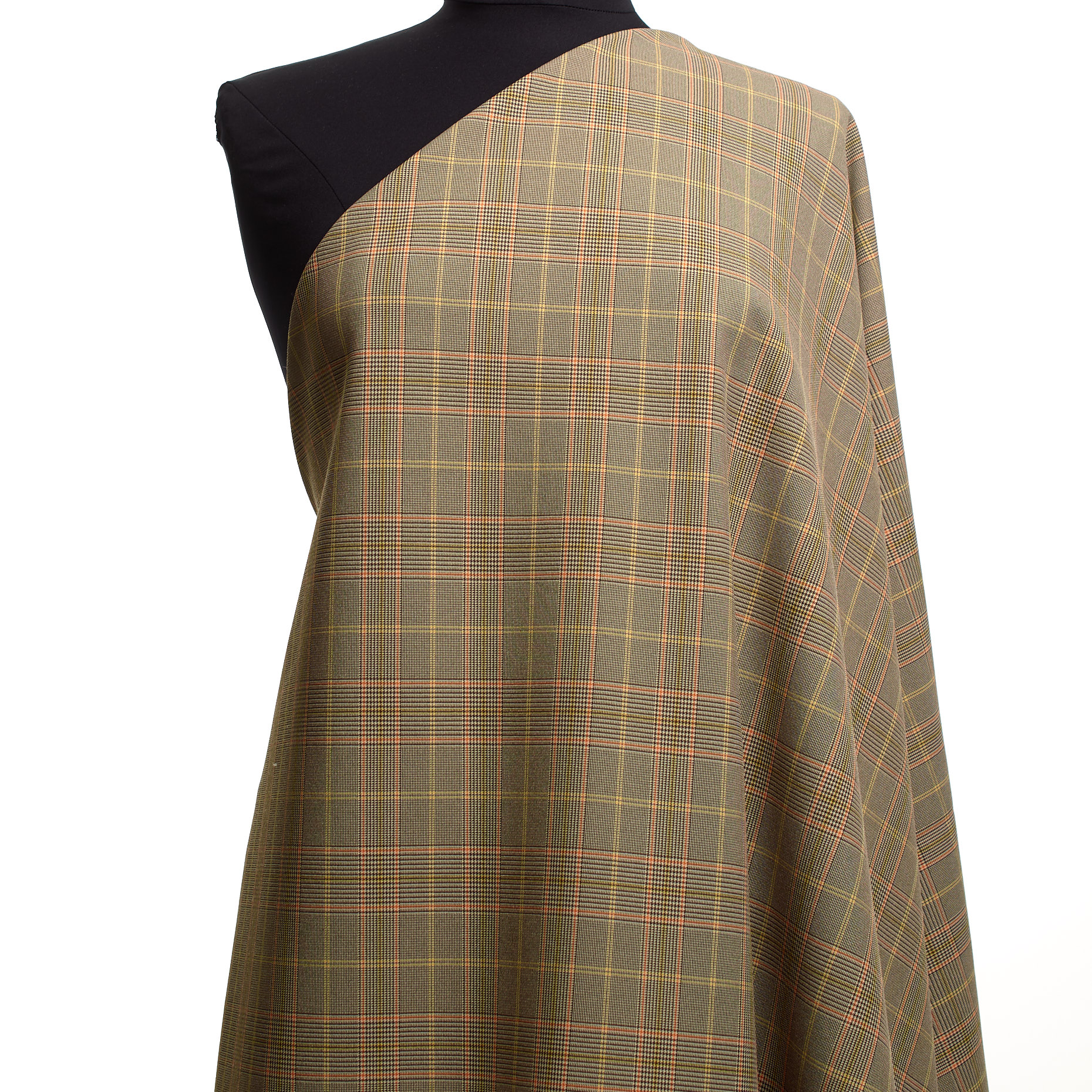 Techno Stretch, Mélange de Laine, Apricot&Lemon Drop (F000041777) - Mannequin