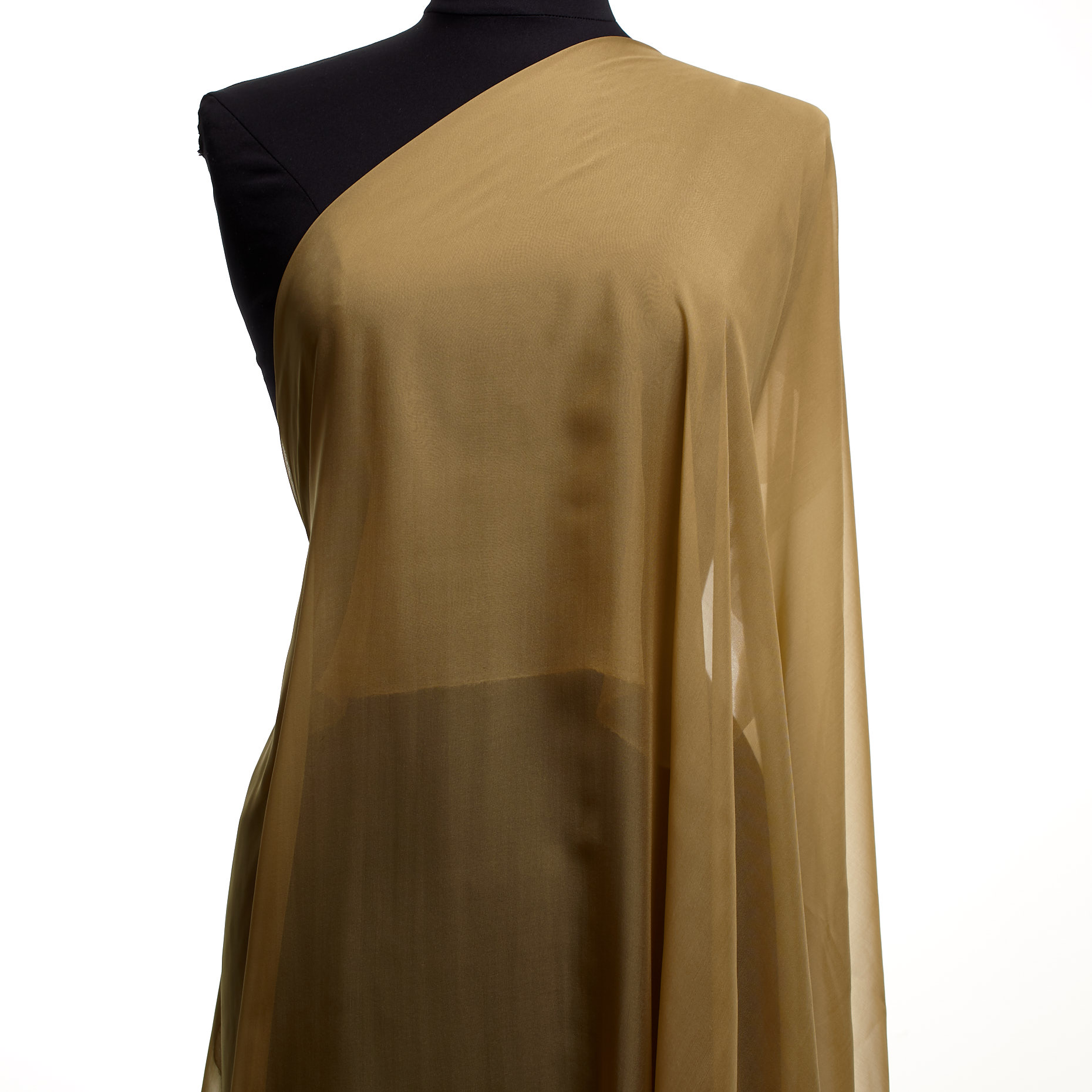 Chiffon, Seta, Biscuit (F000042535) - Manichino