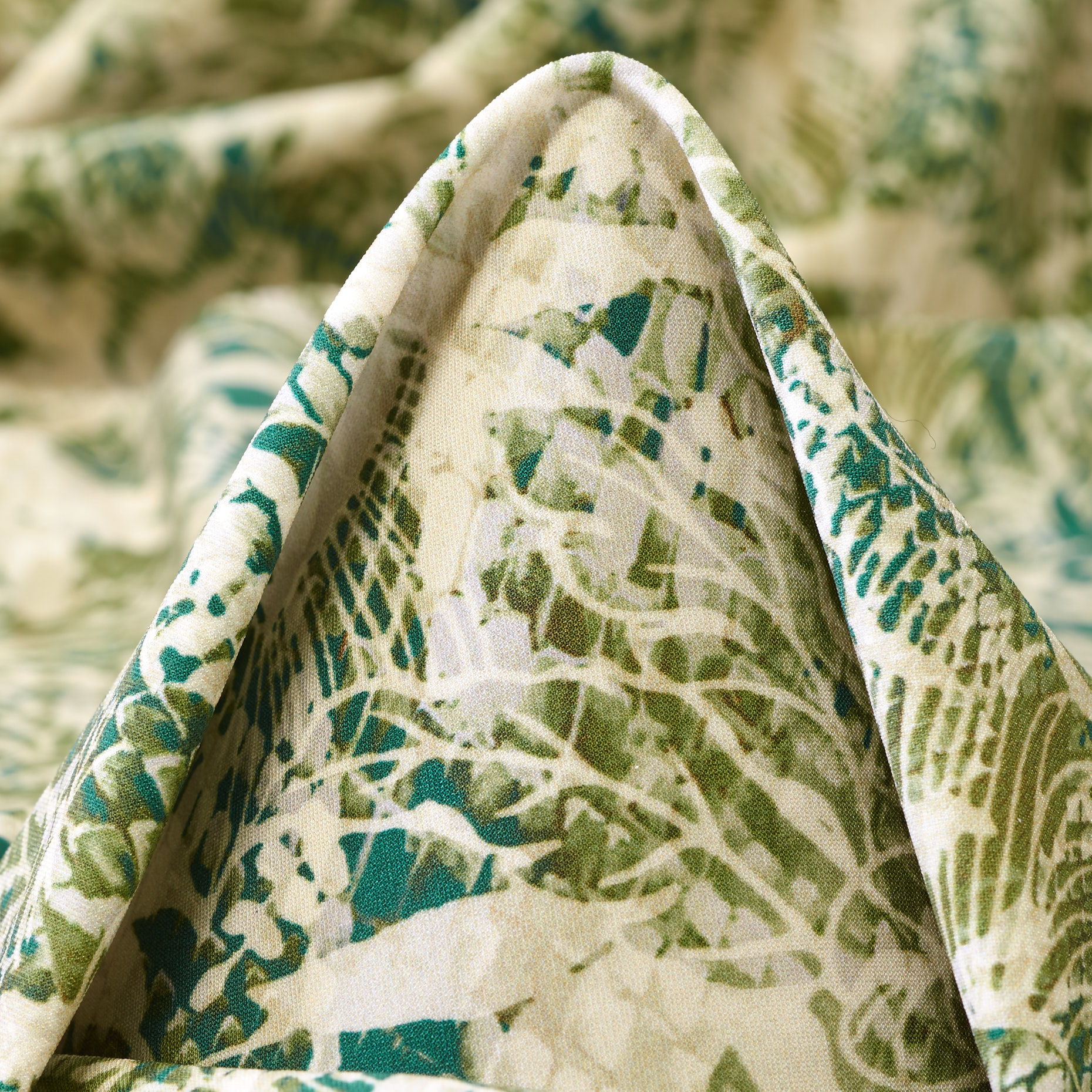 Techno Jersey, Estampado, Alta Elasticidad, Smaragd (F000041359)