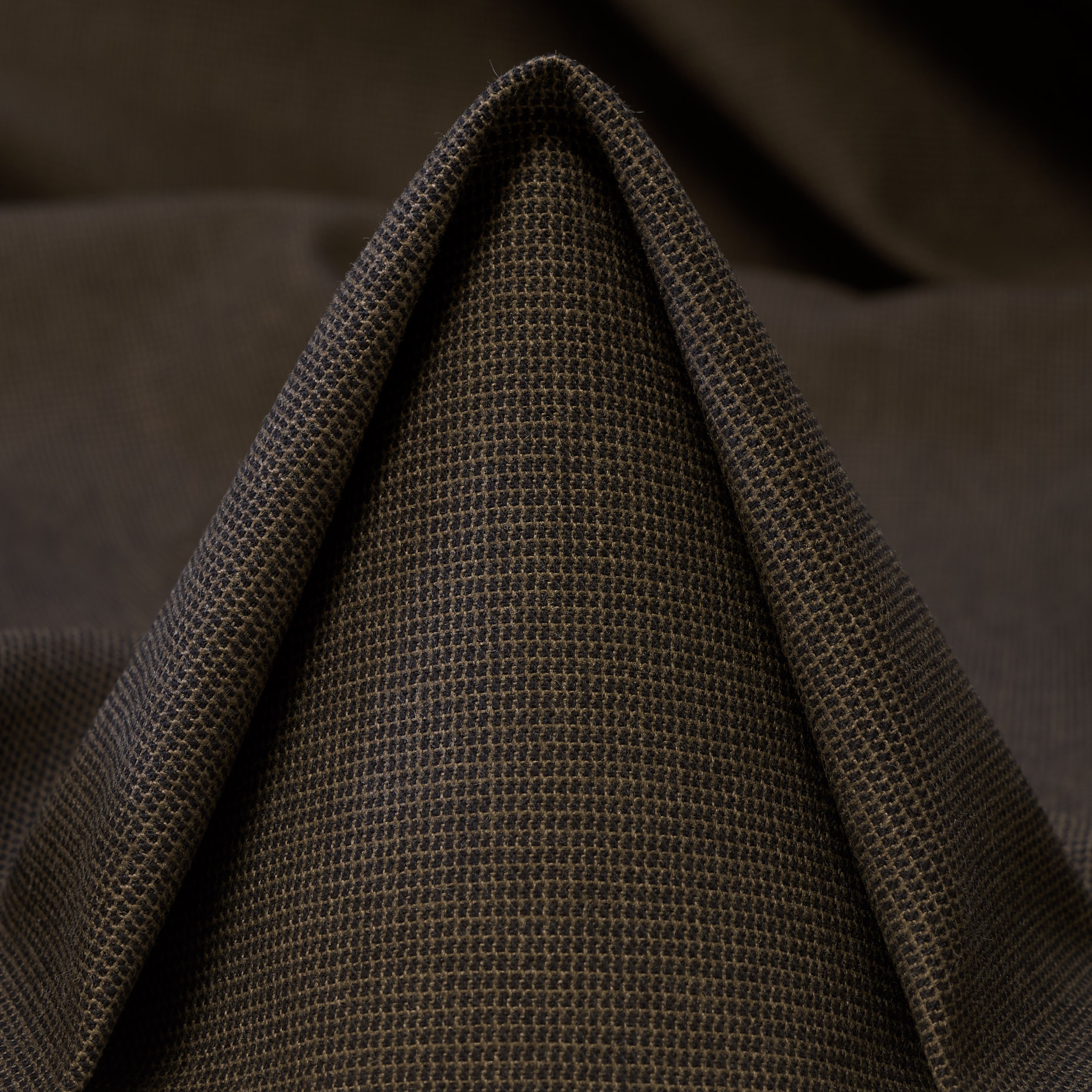 CANVAS, COTTON, MICRO DESIGN, CHESTNUT (F000012680)