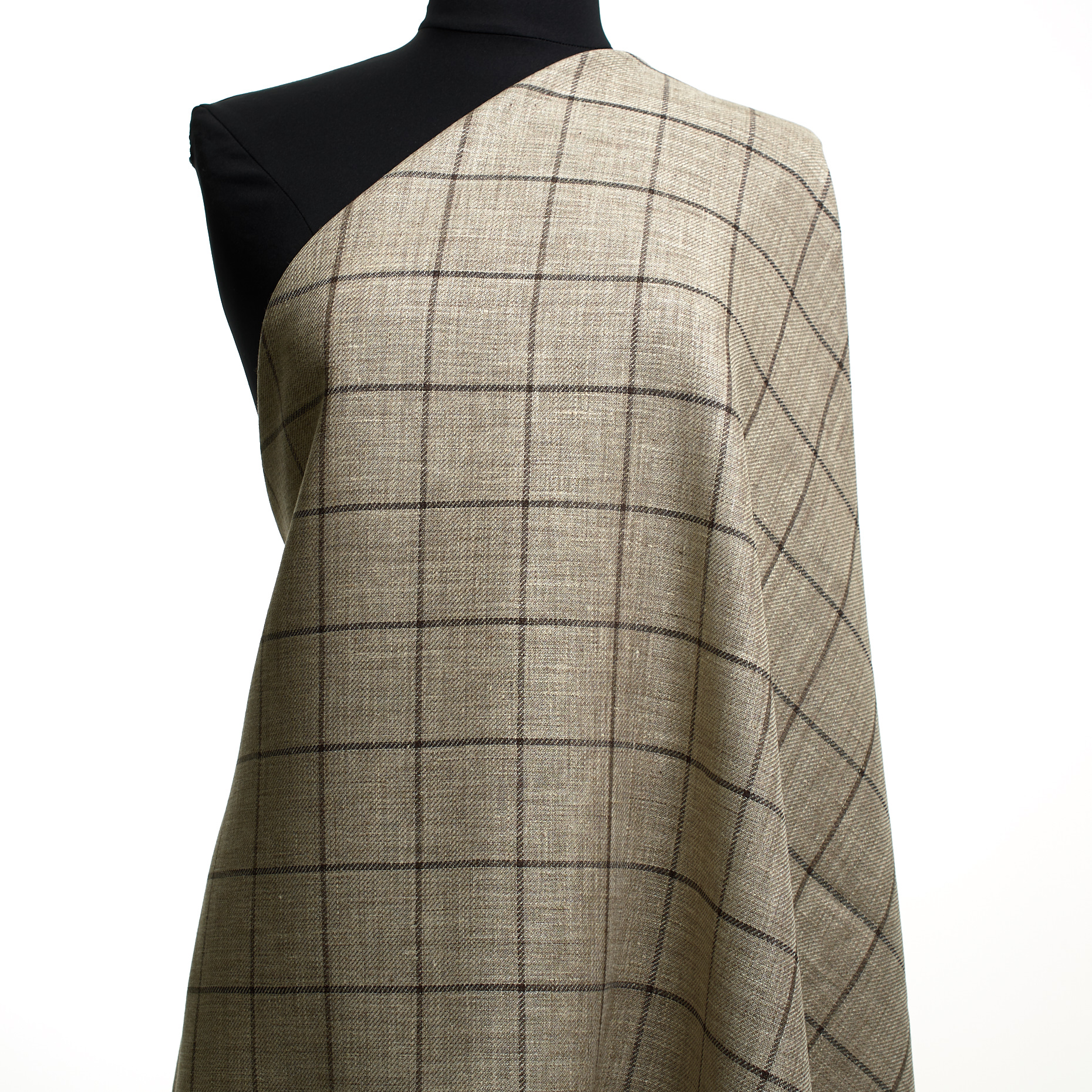 Лен, Шерсть Виргинская, Клетка, Cement (F000047941) - Манекен