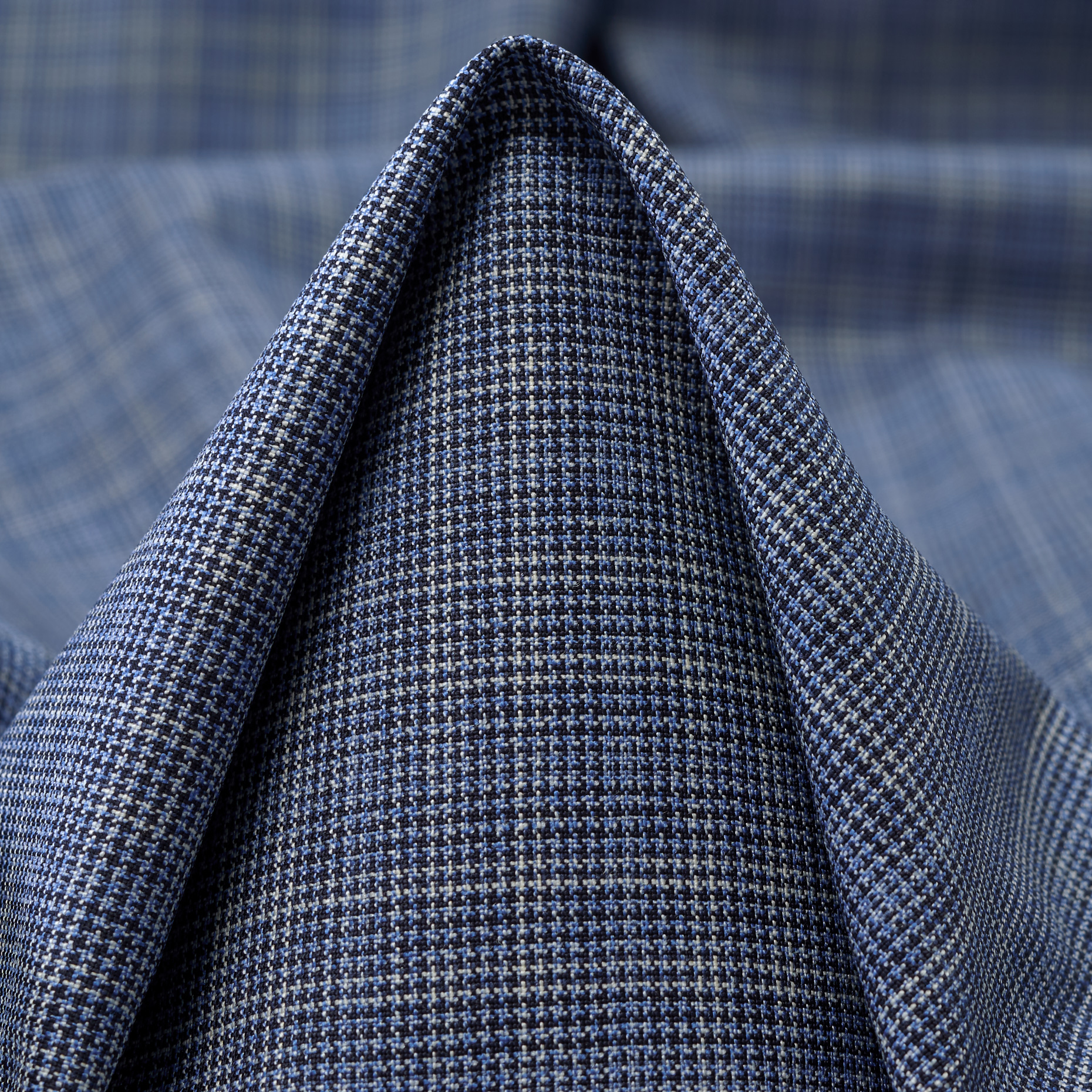 Тонкая Шерсть, Шерсть Виргинская, Клетка, Stonewash&Antique White (F000047376)