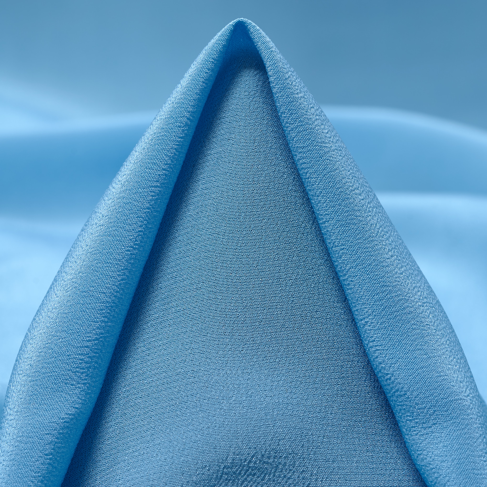 CRÊPE DE CHINE, SILK, CRYSTAL SEAS (F000048599)