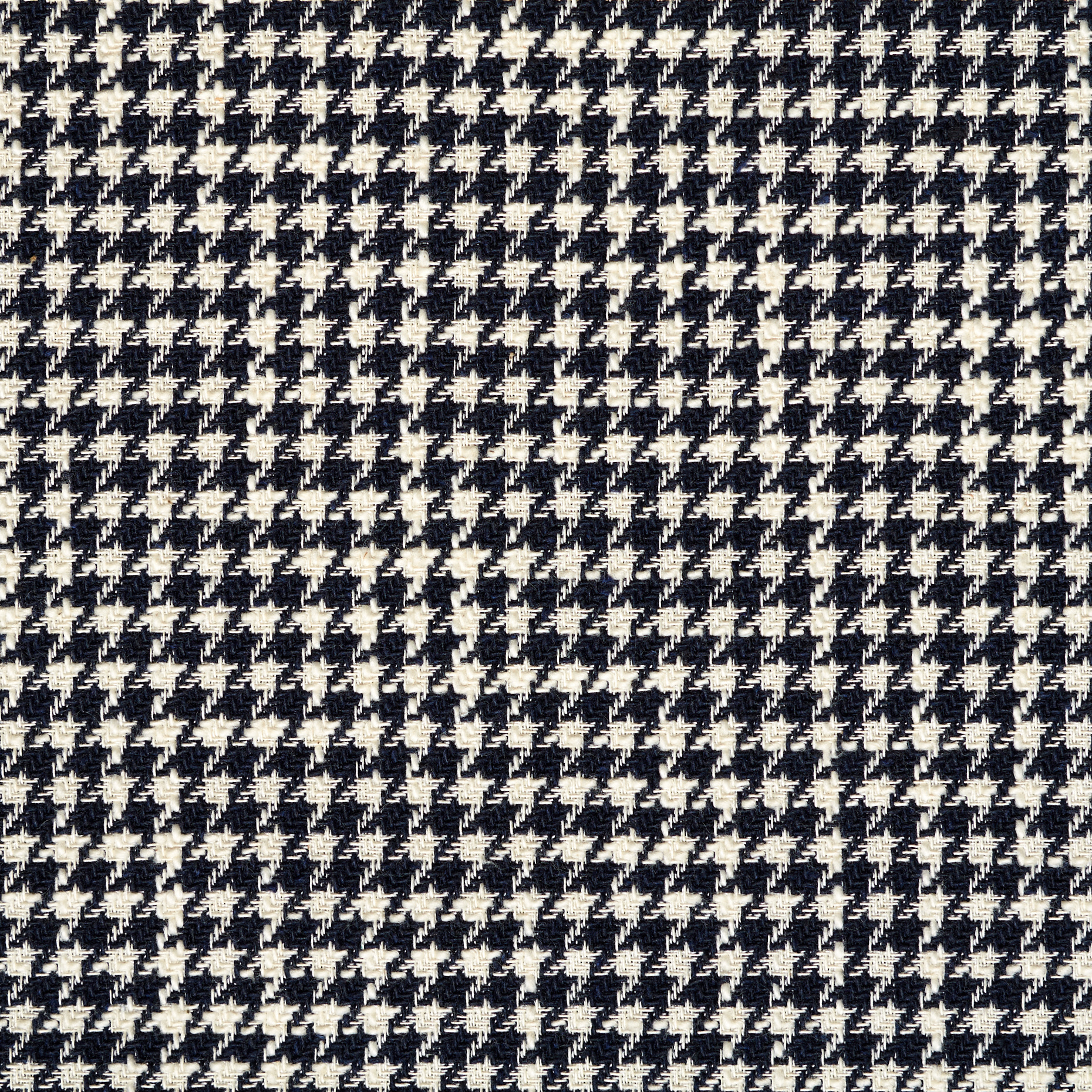 Baumwolle, Hahnentritt, Antique White&Parisian Night (F000047064) - Gewebe