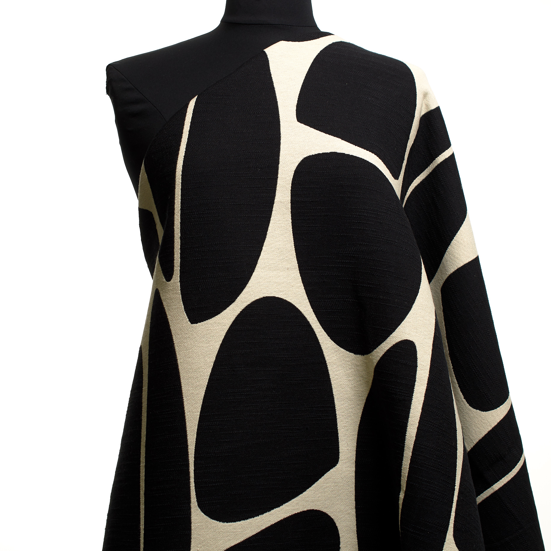 Жаккард , Горох, Vanilla Ice&Raven Black (P000004330) - Манекен