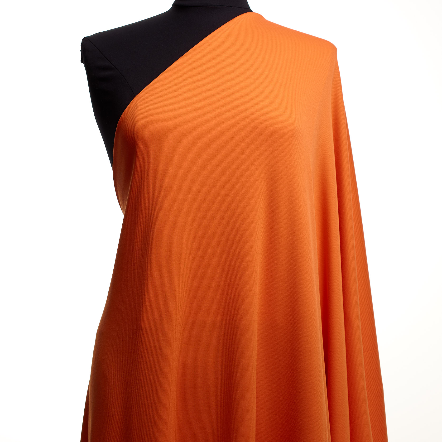 Jersey Acanalado, Algodón Elástico, Koi (F000043050) - Maniquí