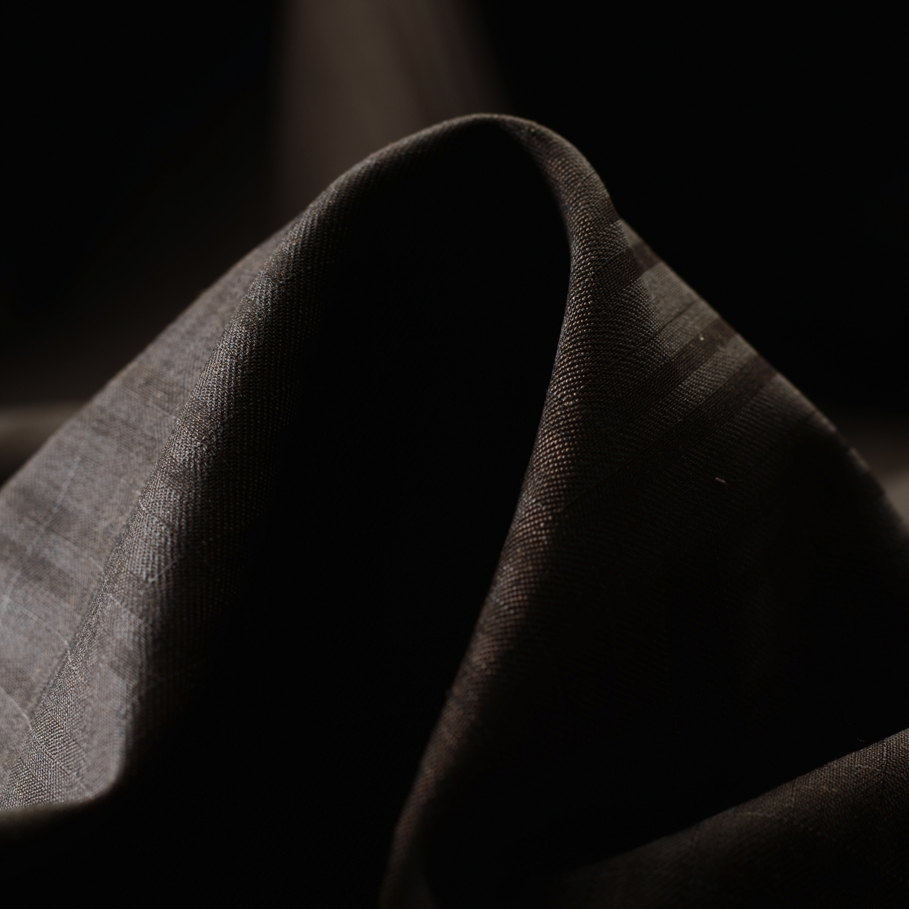 COOL WOOL, VIRGIN WOOL, CHECK, COFFEE BEAN (F000008206)