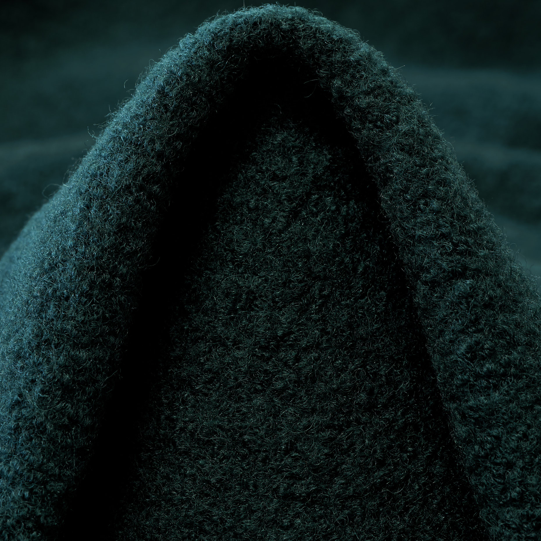 BOILED WOOL, VIRGIN WOOL, BOUCLÉ, SEA MOSS (F000047014)