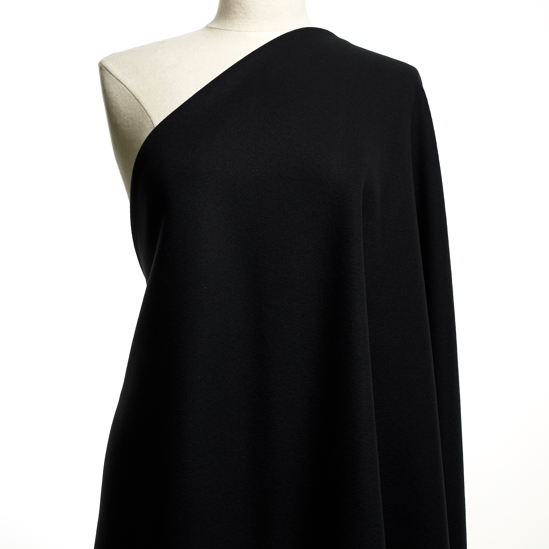 DOUBLE, VIRGIN WOOL, JET BLACK (F000048236) - Mannequin