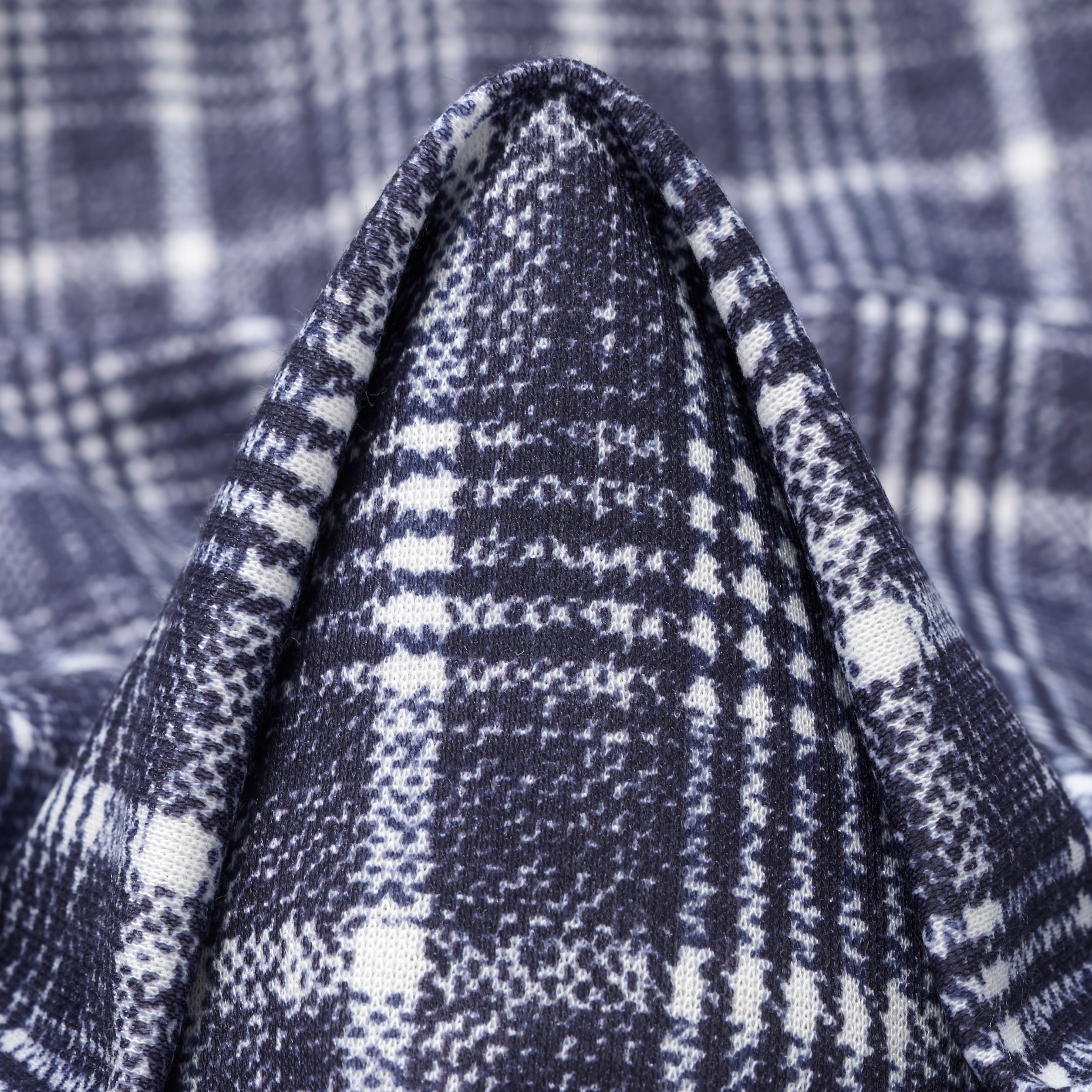 JERSEY, COTTON BLEND, PRINTED, BLUE INDIGO&LUCENT WHITE (F000045054)