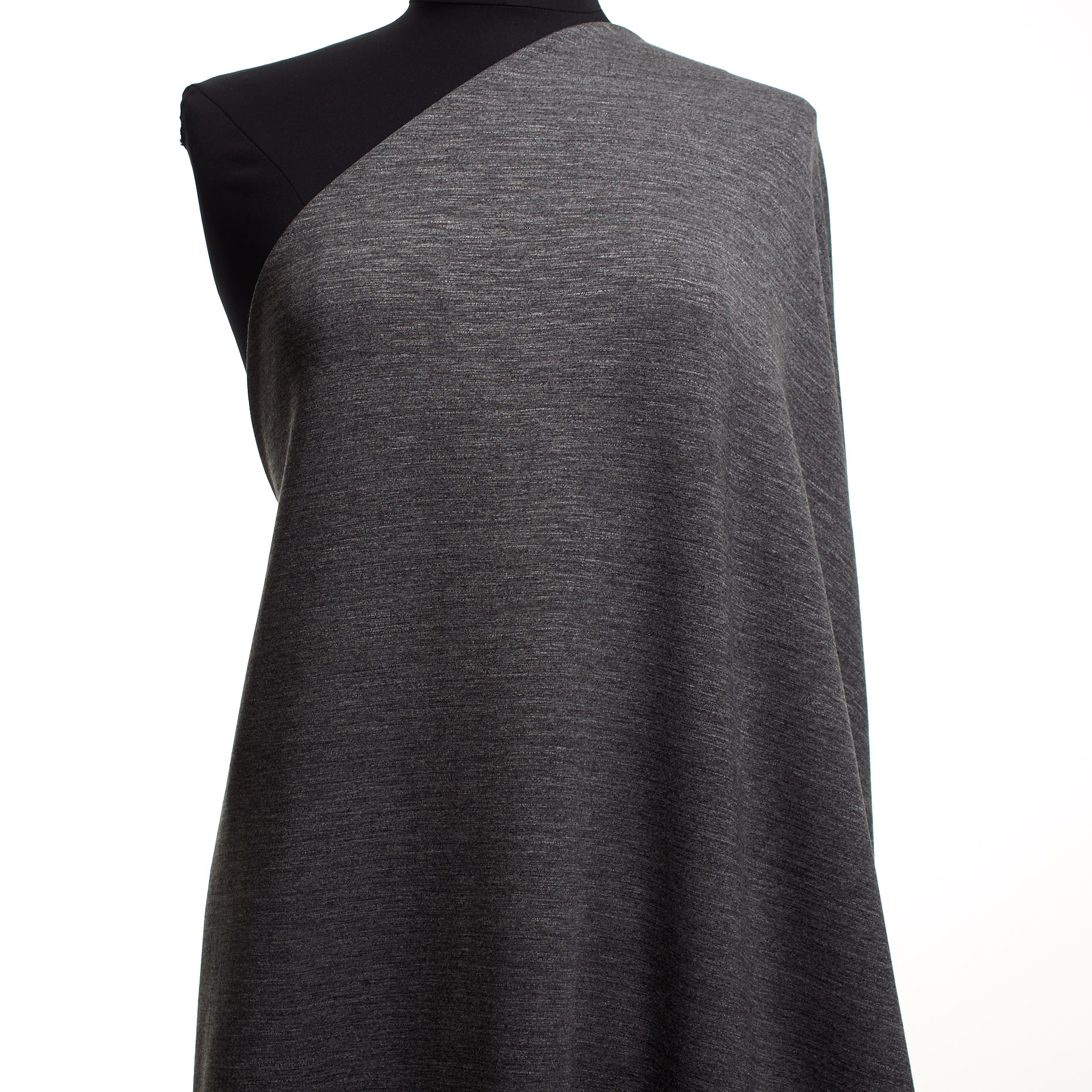 Трикотаж, Пунто Милано, Вискоза, Chiseled Stone (F000040170) - Манекен