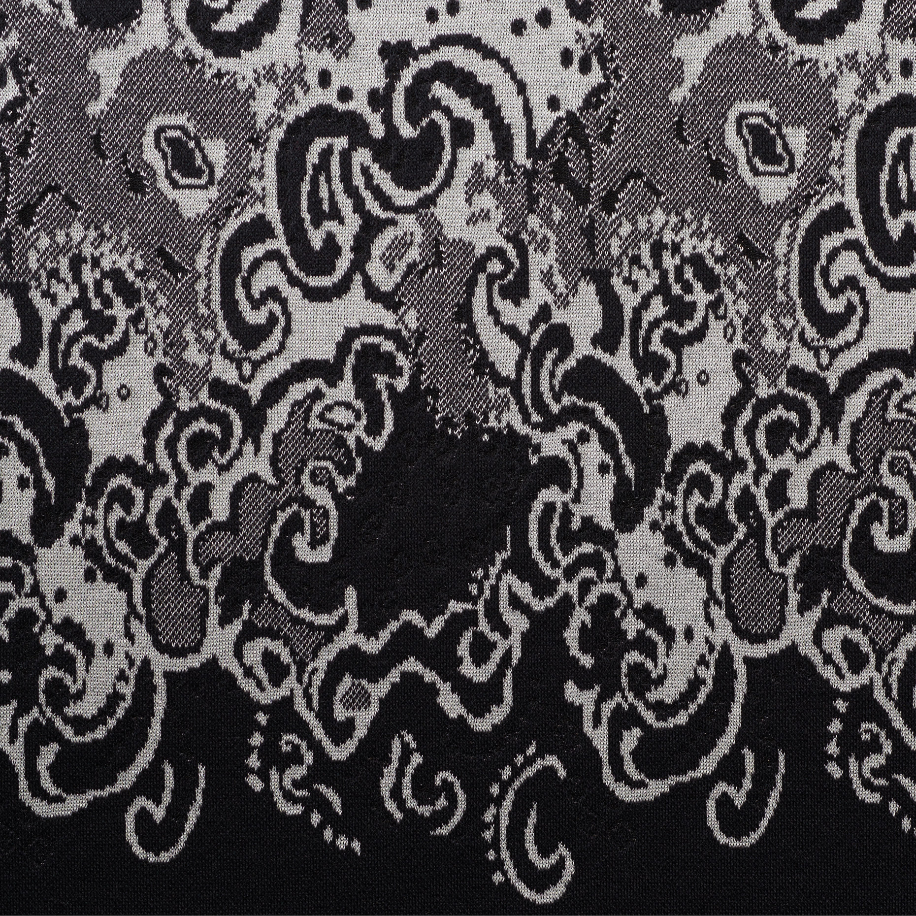 JERSEY, PUNTO MILANO, BLACK SAND (F000025605) - Texture