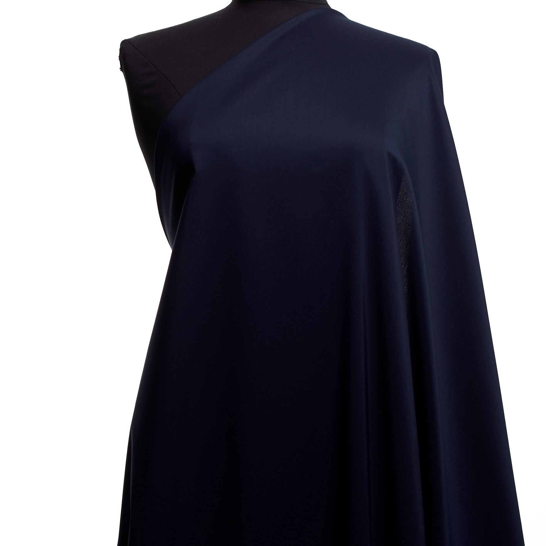 Popelina, Mieszanka bawełny, Stretch, Midnight Blue (F000042034) - Manekin