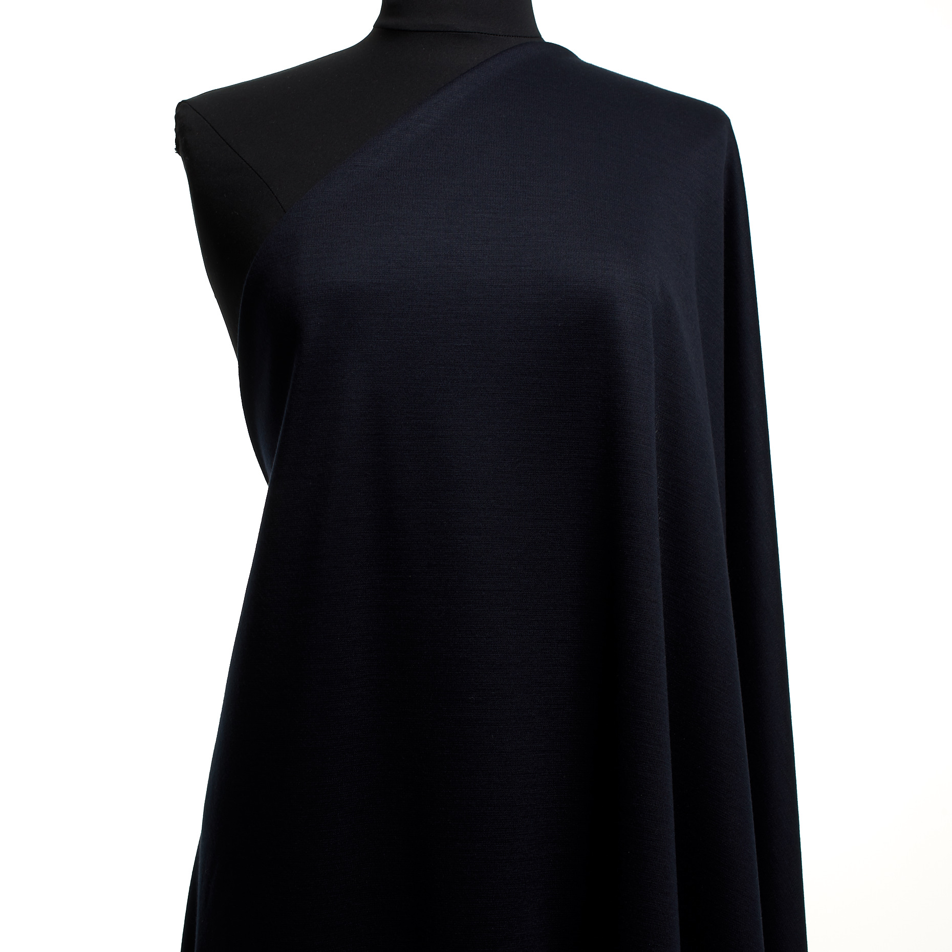 Трикотаж, Шерсть Виргинская, Меланж, Parisian Night (F000047280) - Манекен