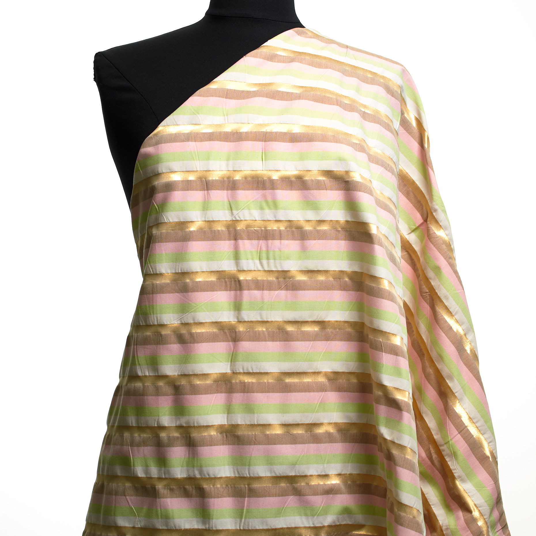 POPLIN, COTTON, LUREX, JADE (F000048249) - Mannequin