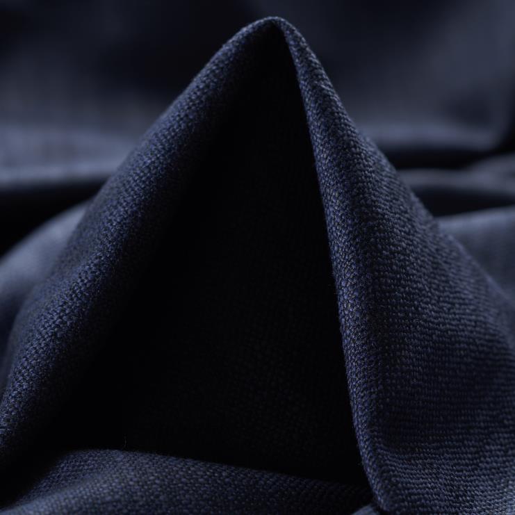 COTTON, SLUB YARN, ELASTIC, MOOD INDIGO (F000029294)