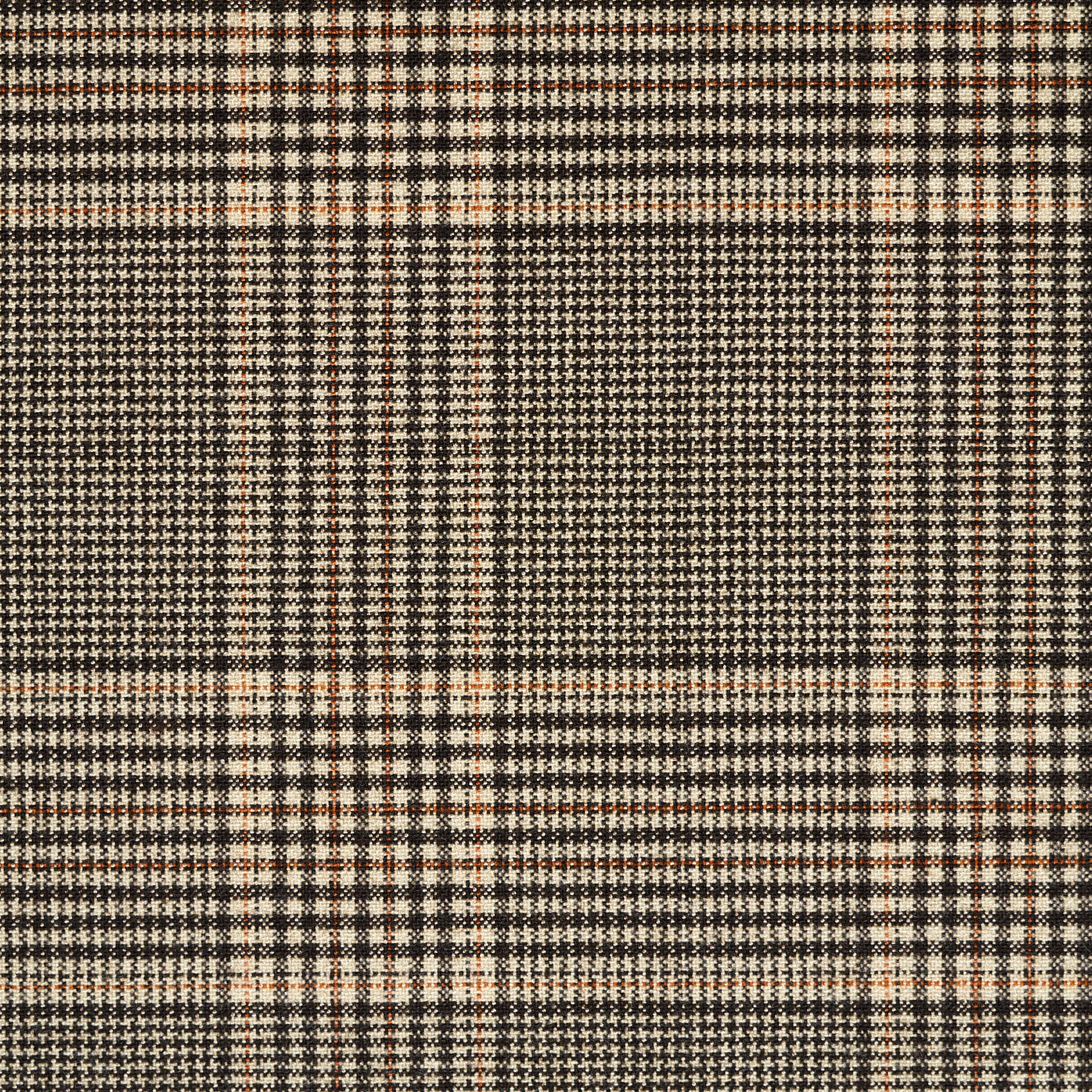 FLANNEL, VISCOSE BLEND, CHECK, CEMENT&RAVEN BLACK (F000040136) - Texture
