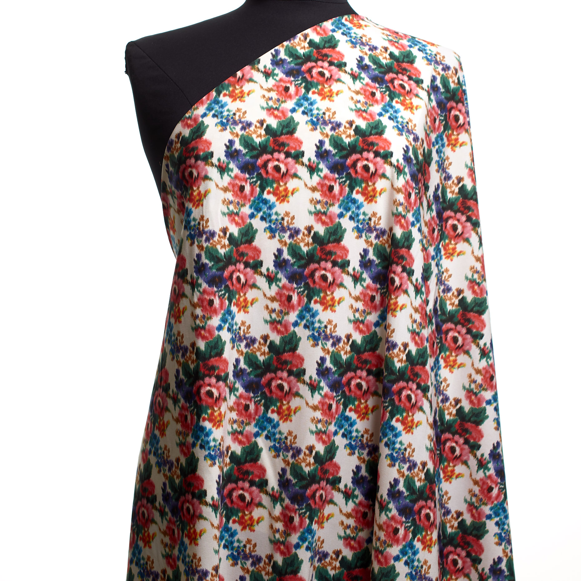 TECHNO JERSEY, PRINTED, HIGH ELASTICITY, LUCENT WHITE&SHELL PINK (F000041295) - Mannequin