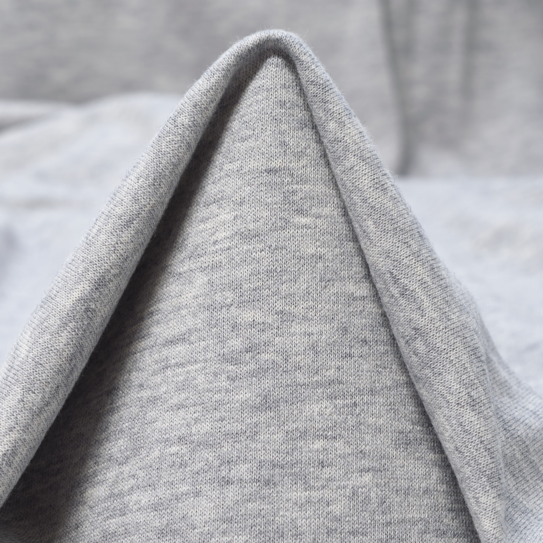 SINGLE JERSEY, COTTON, MELANGE, LUNAR ROCK (F000045988)