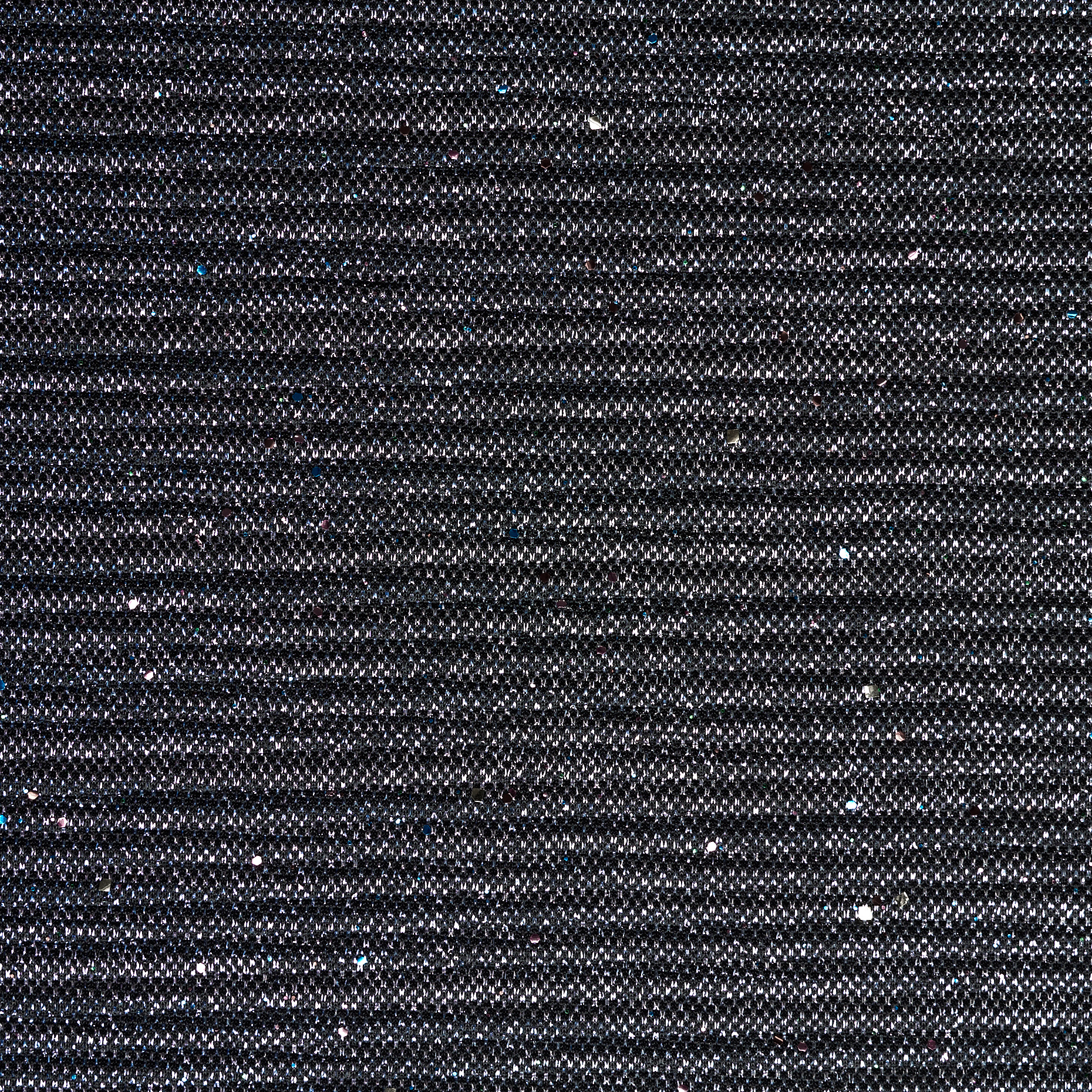 Jersey, Métallisé , Transparent, Evening Blue (F000048609) - Tissage