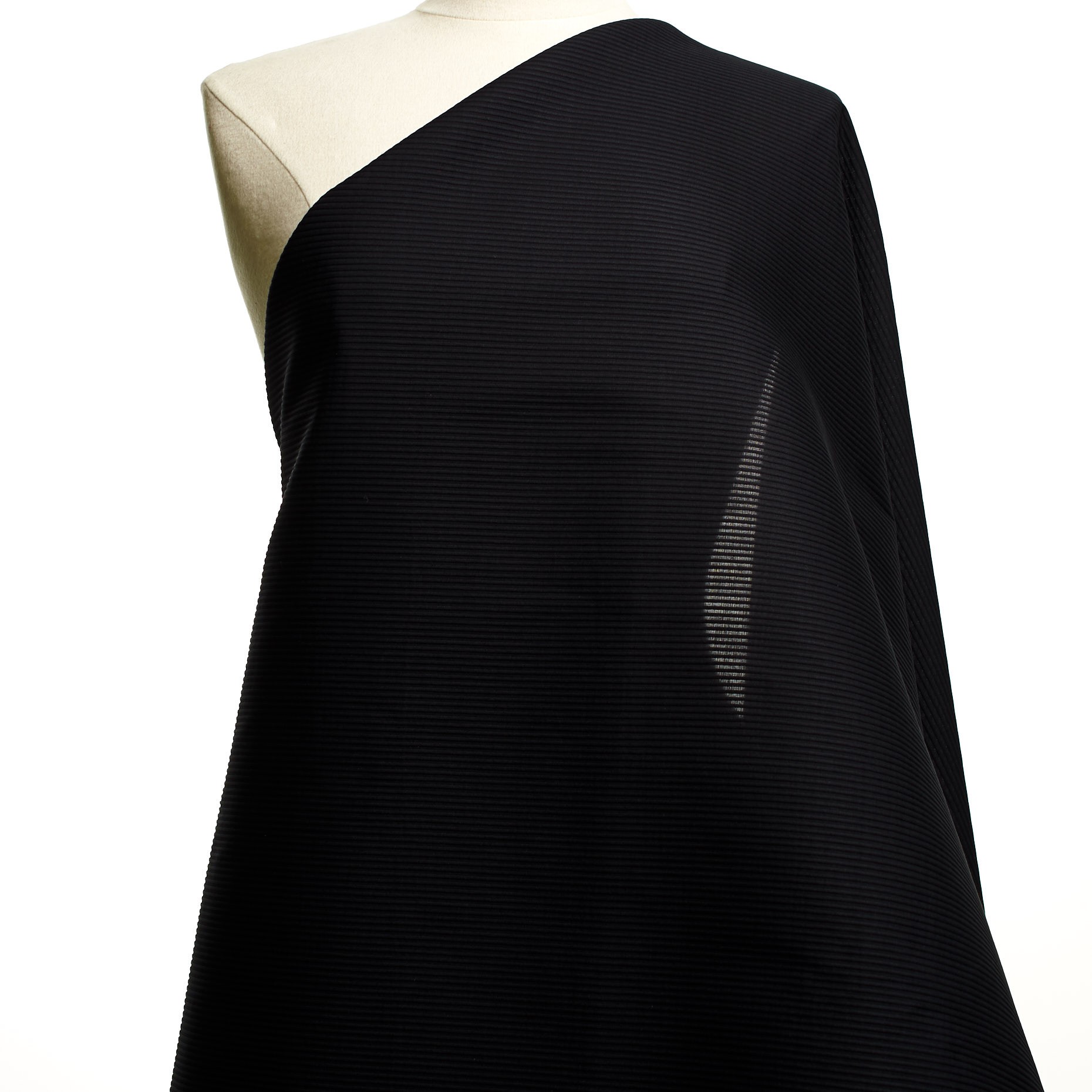 Резинка, Хлопок, Jet Black (F000044009) - Манекен