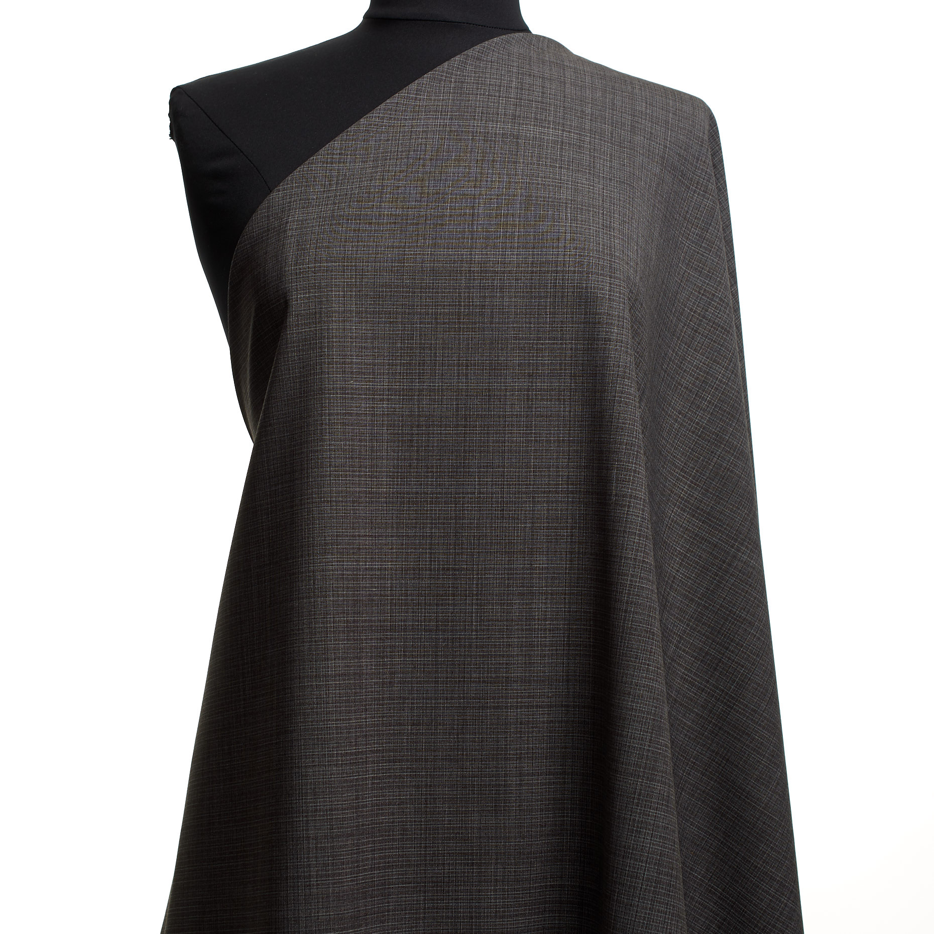 Cool Wool, Elástico, Cuadro, Steeple Gray (F000044453) - Maniquí